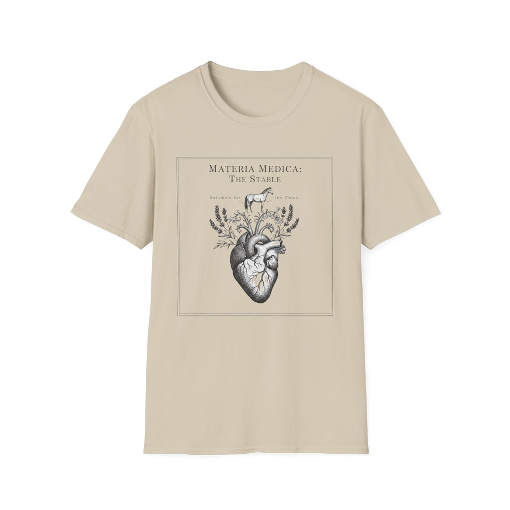 Horse "Materia Medica: The Stable" T-Shirt