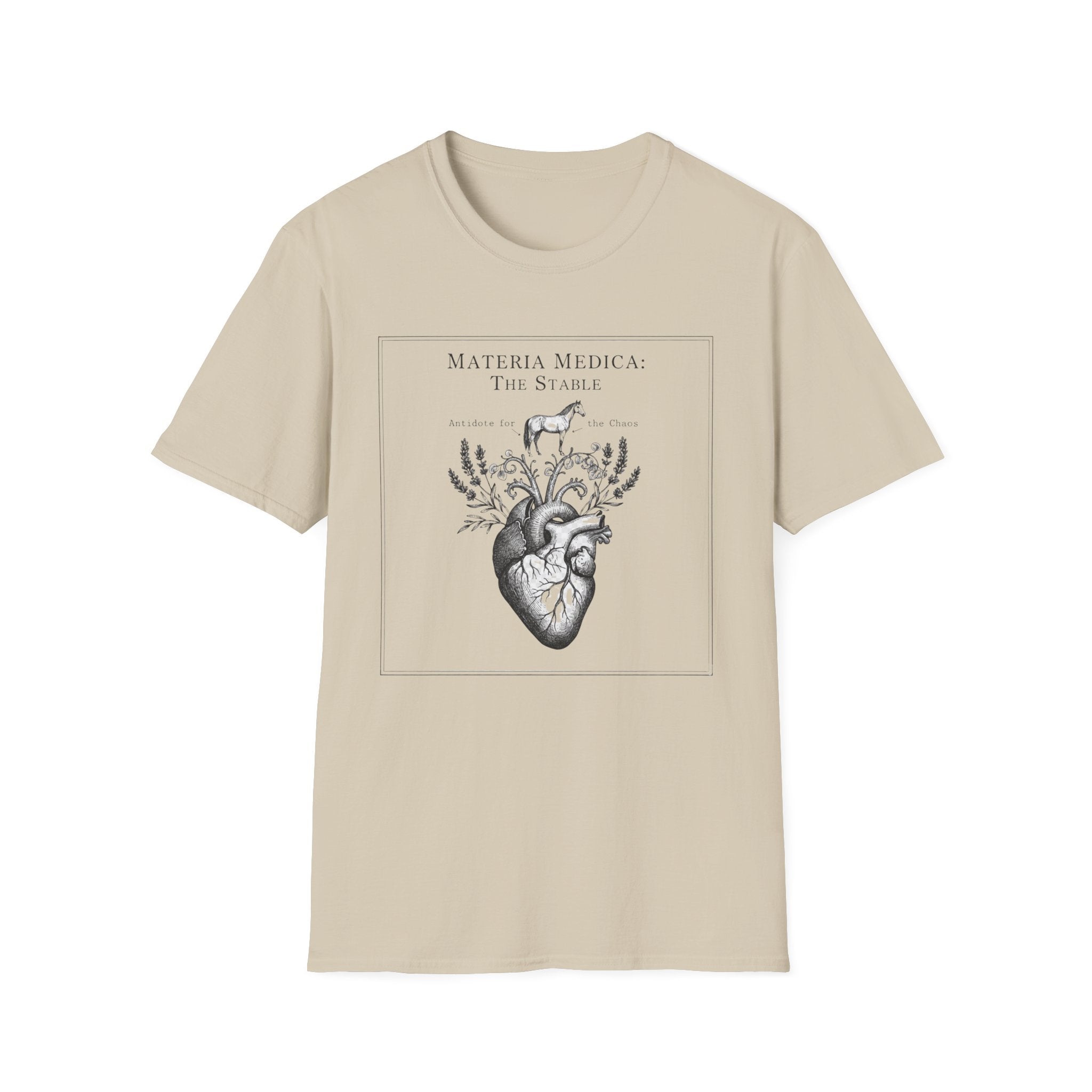 Horse "Materia Medica: The Stable" T-Shirt