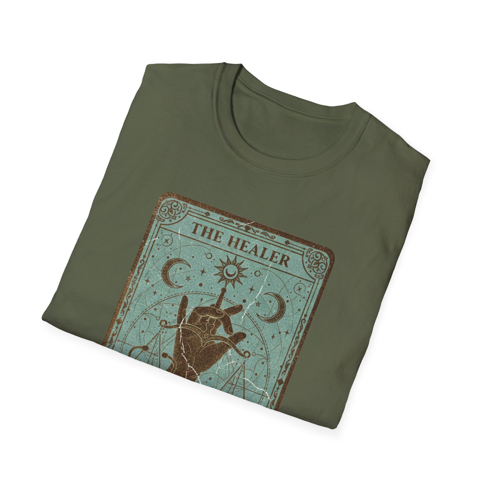 EMS cat tarot "Healer" T-Shirt