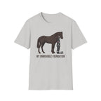 Female firefighter "My unmovable Foundation" T-Shirt
