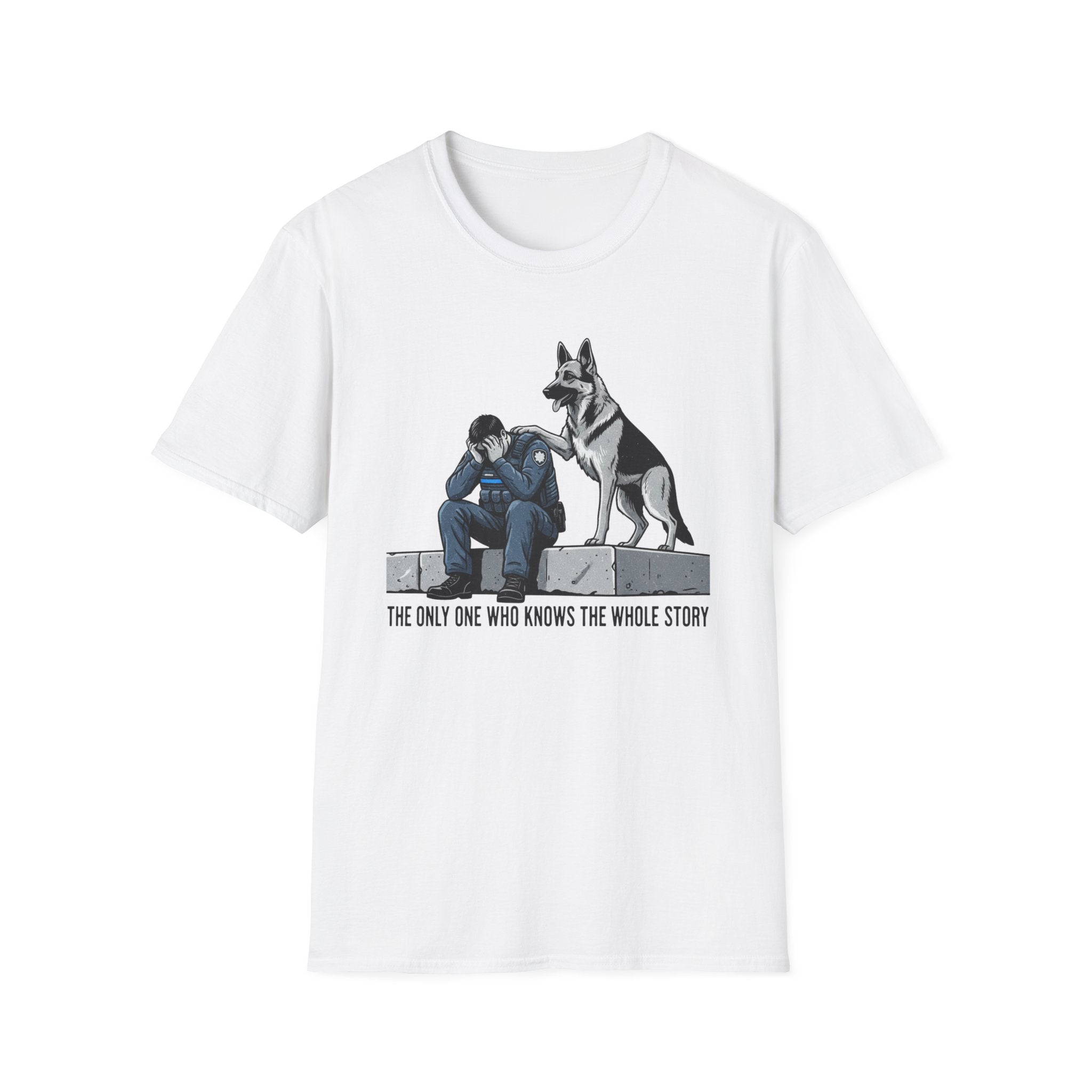 Police Dog "The only one who knows the whole story" T-Shirt