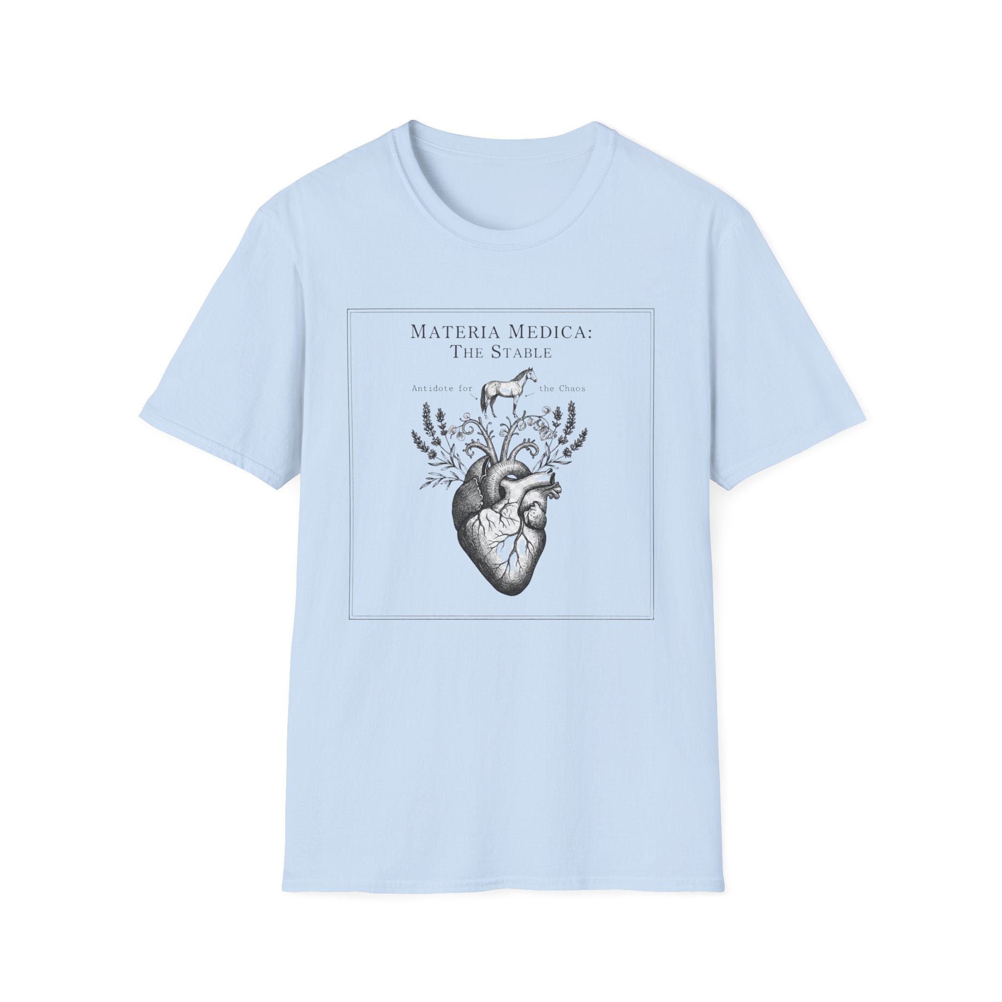 Horse "Materia Medica: The Stable" T-Shirt