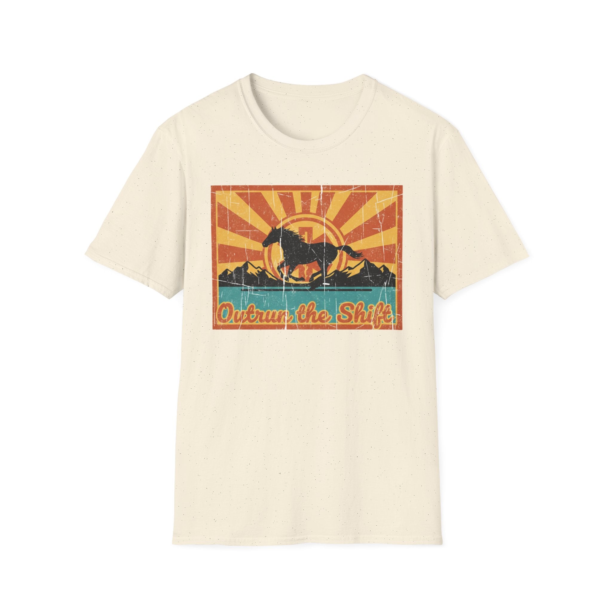 EMS Horse "Out Run the Shift" T-Shirt