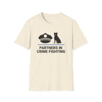 Police & Dog "Partners in Crime Fighting" T-Shirt