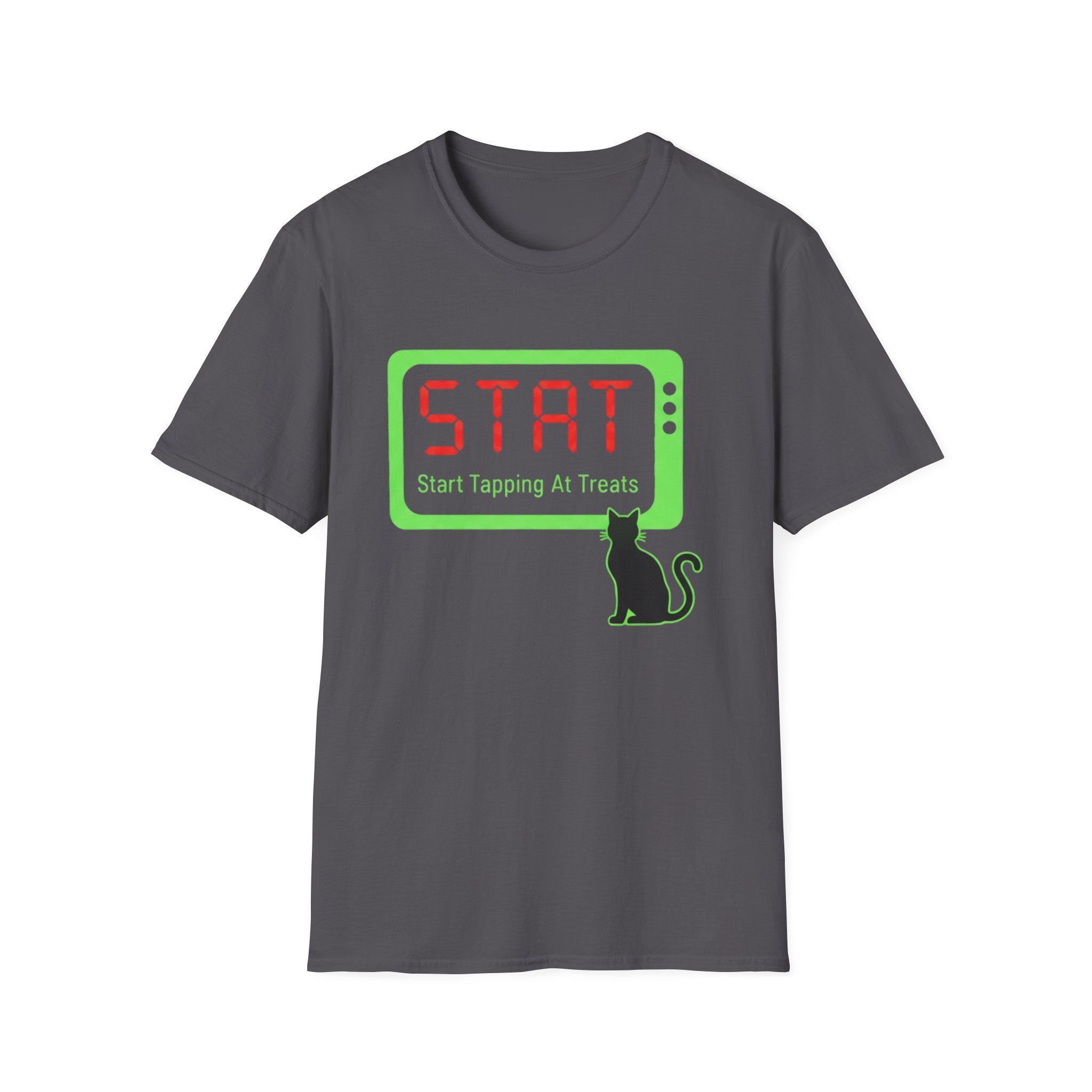 Cat "STAT: Start Tapping At Treats" T-Shirt