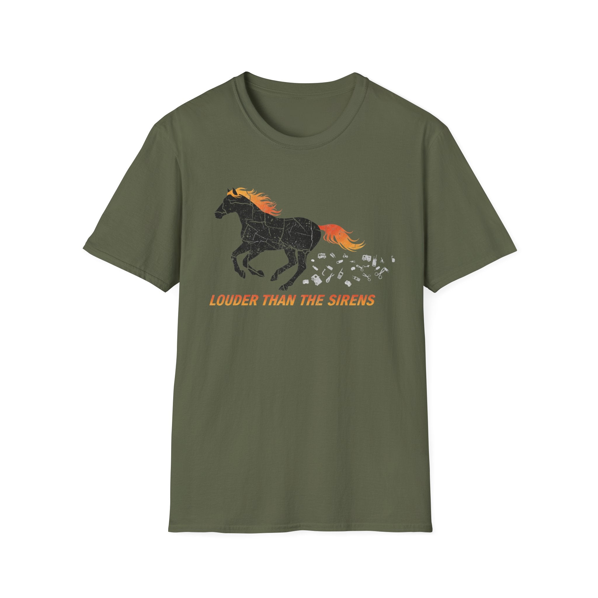 EMS Horse "Louder than the sirens" T-Shirt
