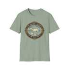 Horse "The original therapy EST. EMS night shifts" T-Shirt