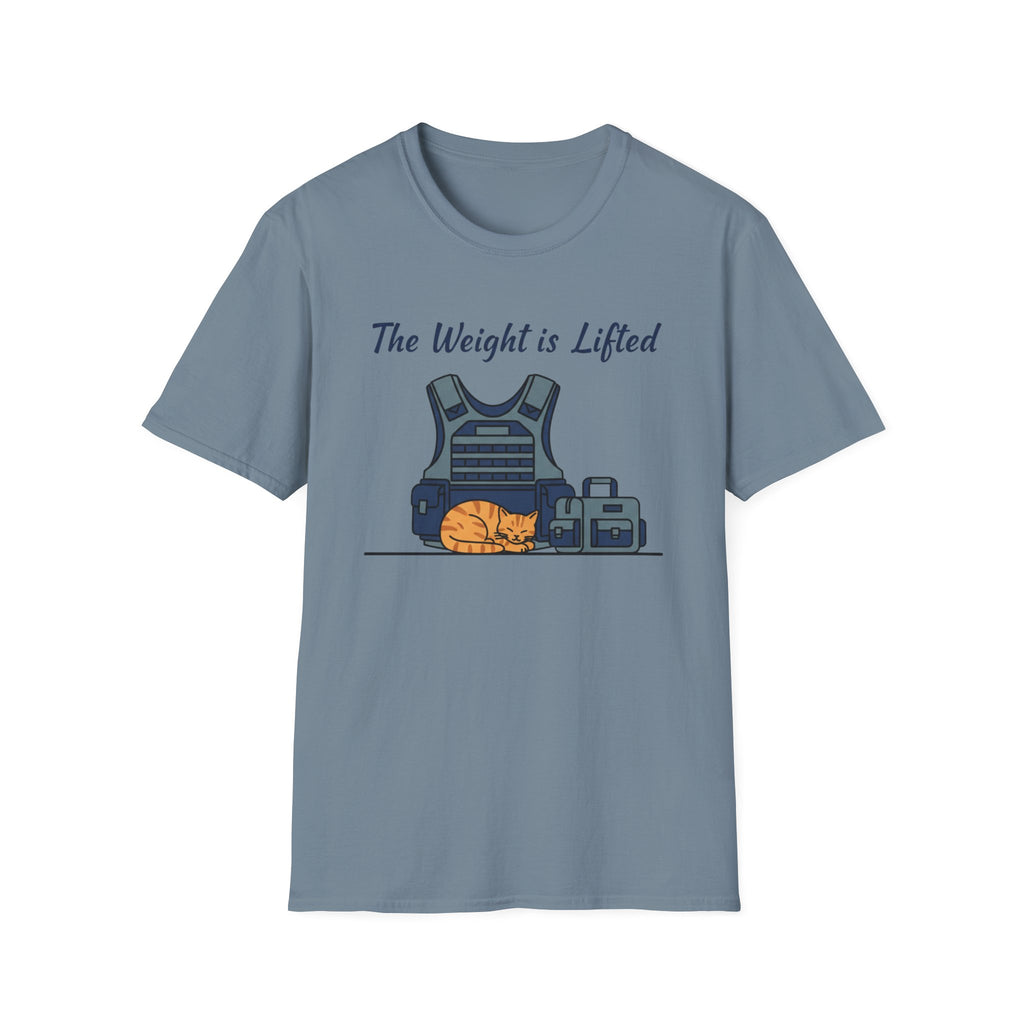 Police and Cat "The Weight is Lifted" T-Shirt