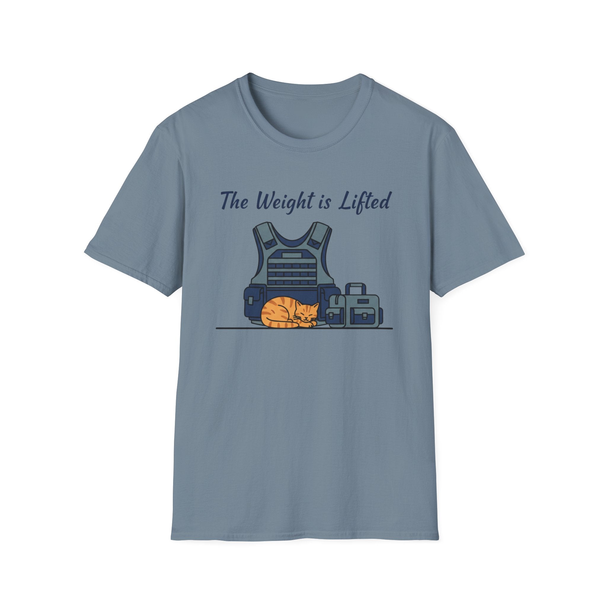 Police and Cat "The Weight is Lifted" T-Shirt