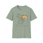 Wild soul Calm Mind Horse & Female Firefighter boho T-Shirt