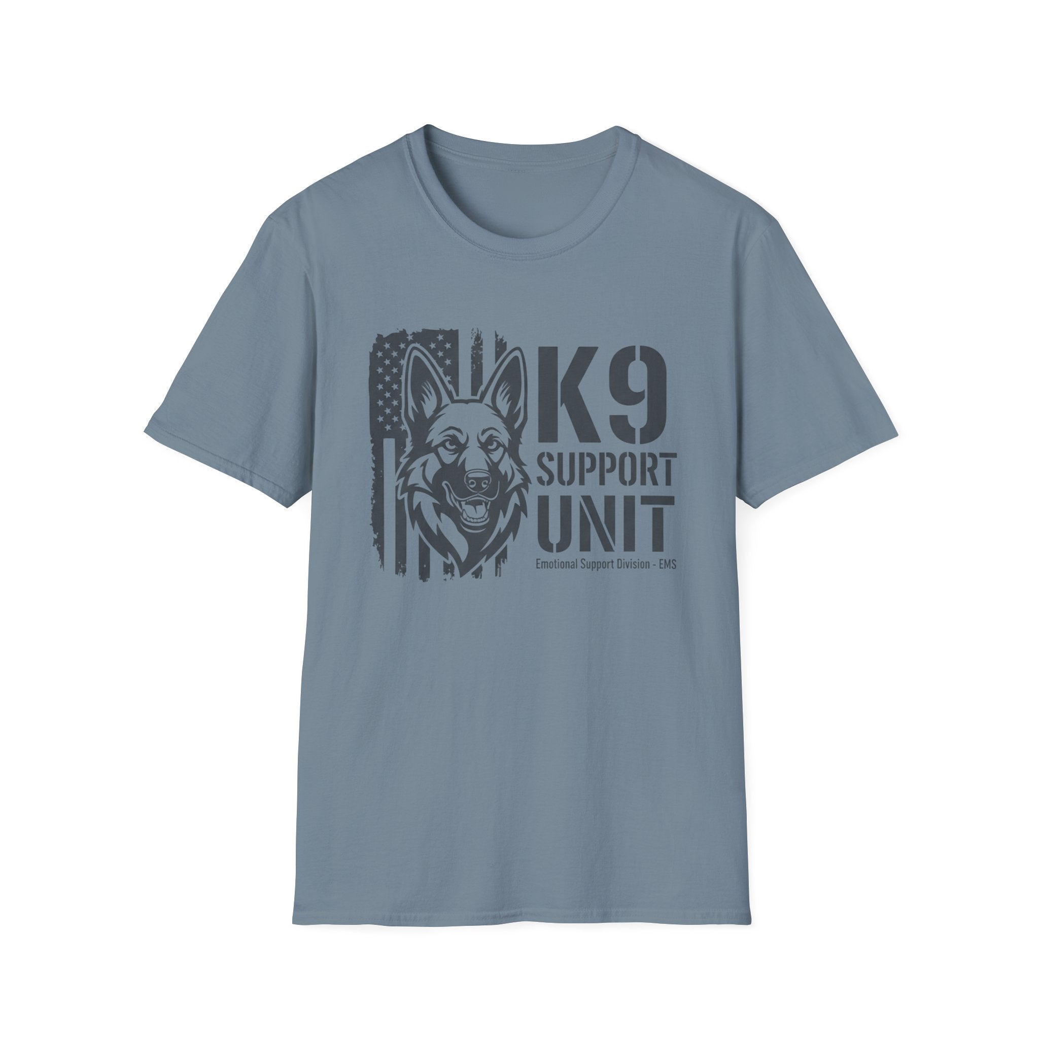 "K-9 support unit emotional support unit EMS division" T-Shirt