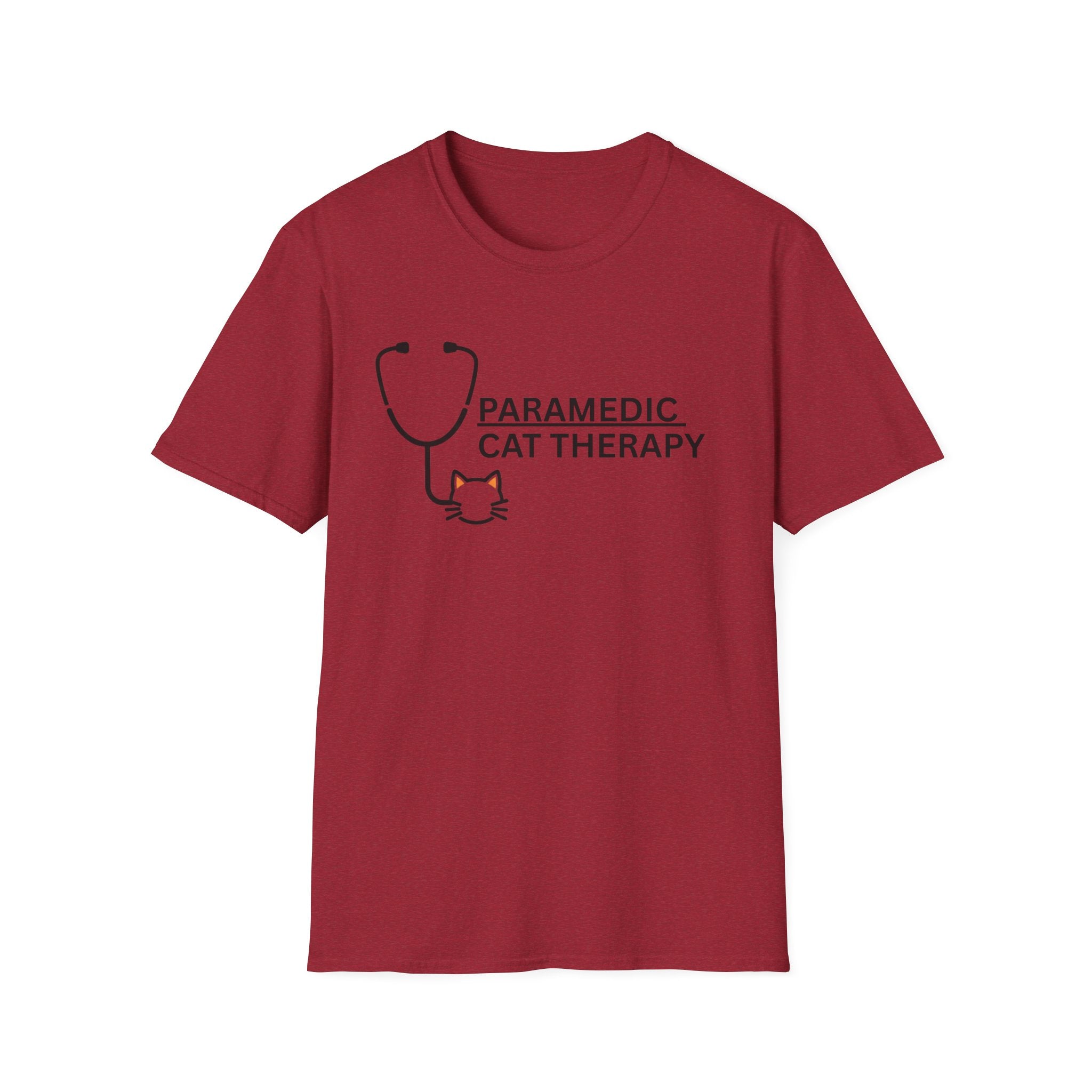 "Paramedic Cat Therapy" T-Shirt