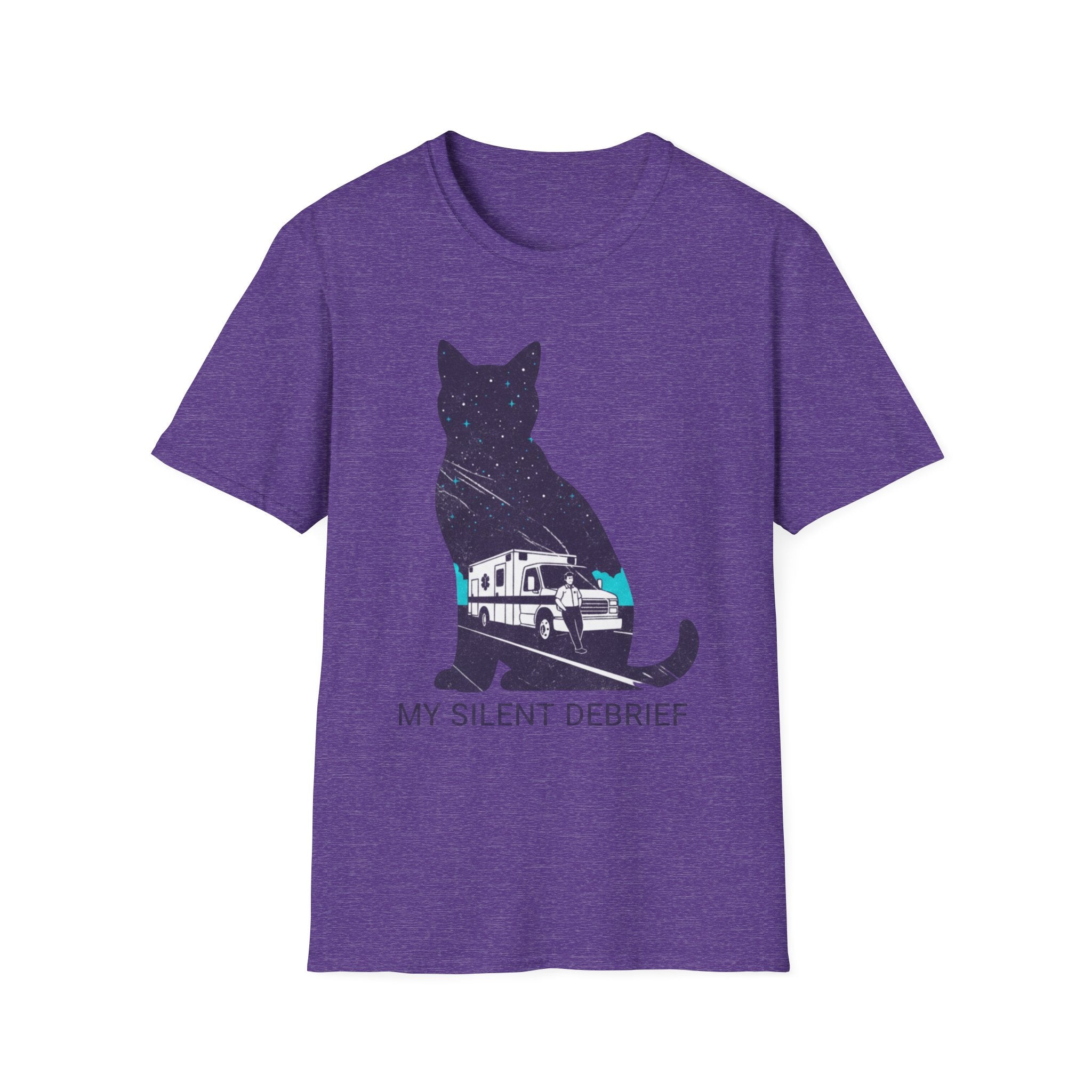 EMS Cat "My silent debrief" T-Shirt