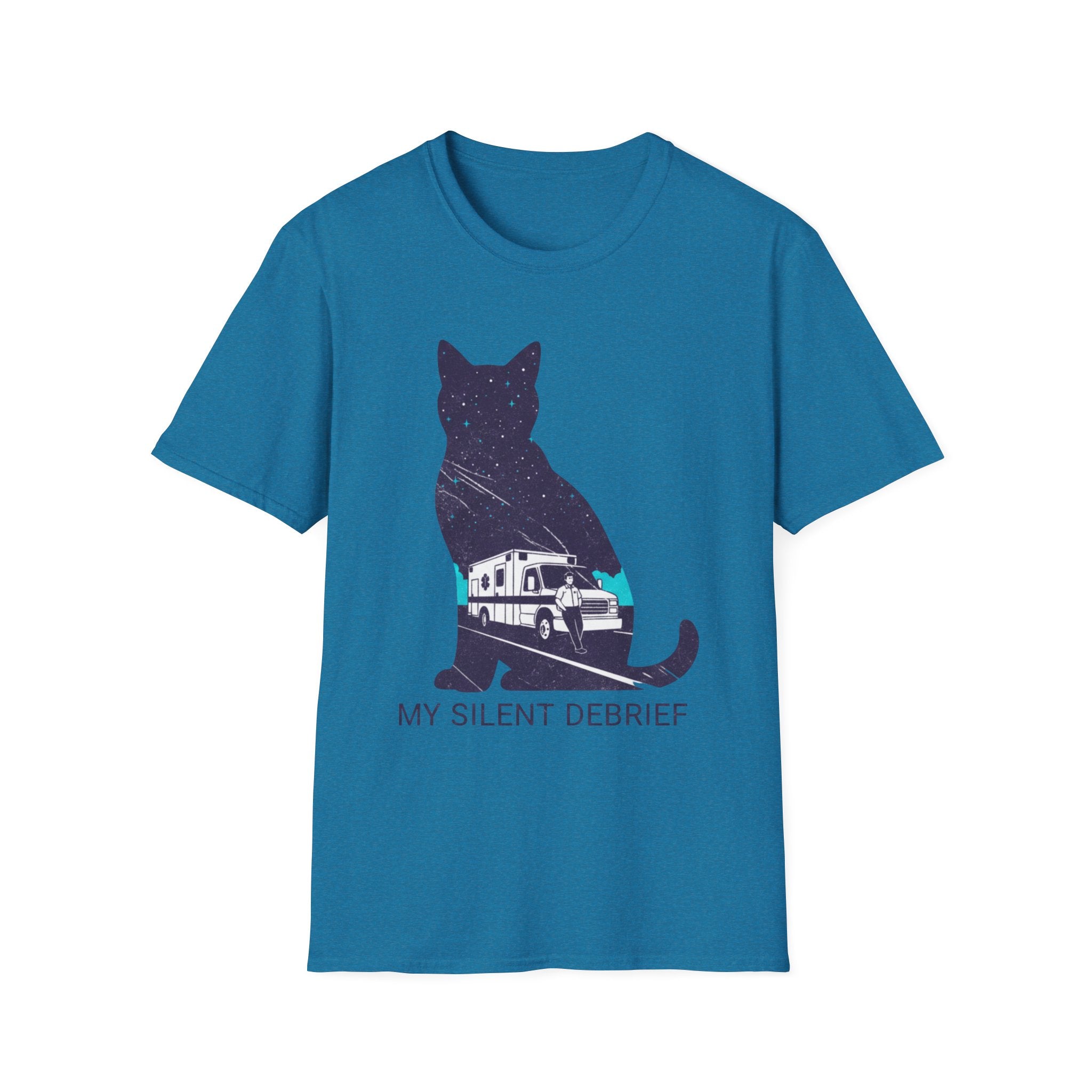 EMS Cat "My silent debrief" T-Shirt