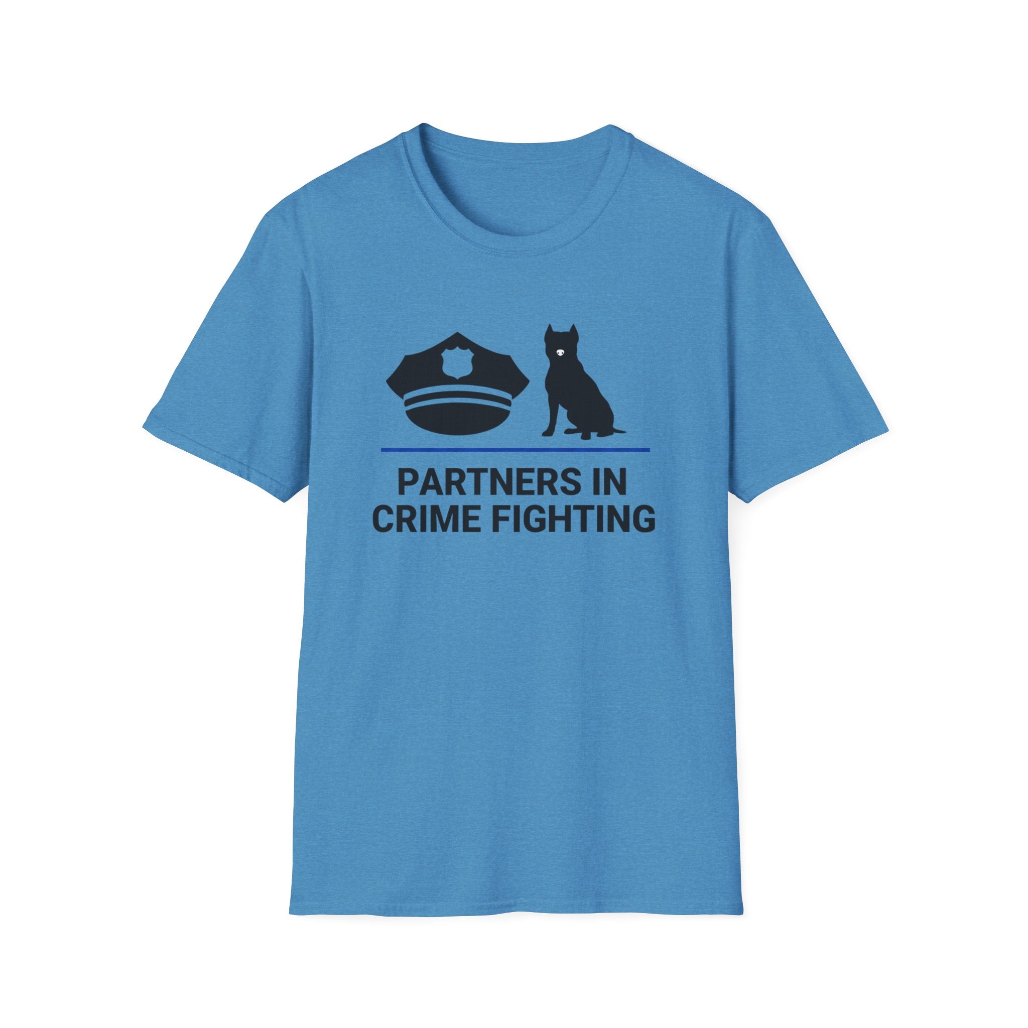 Police & Dog "Partners in Crime Fighting" T-Shirt