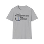 Police Cat "Partners in Rescue" T-Shirt