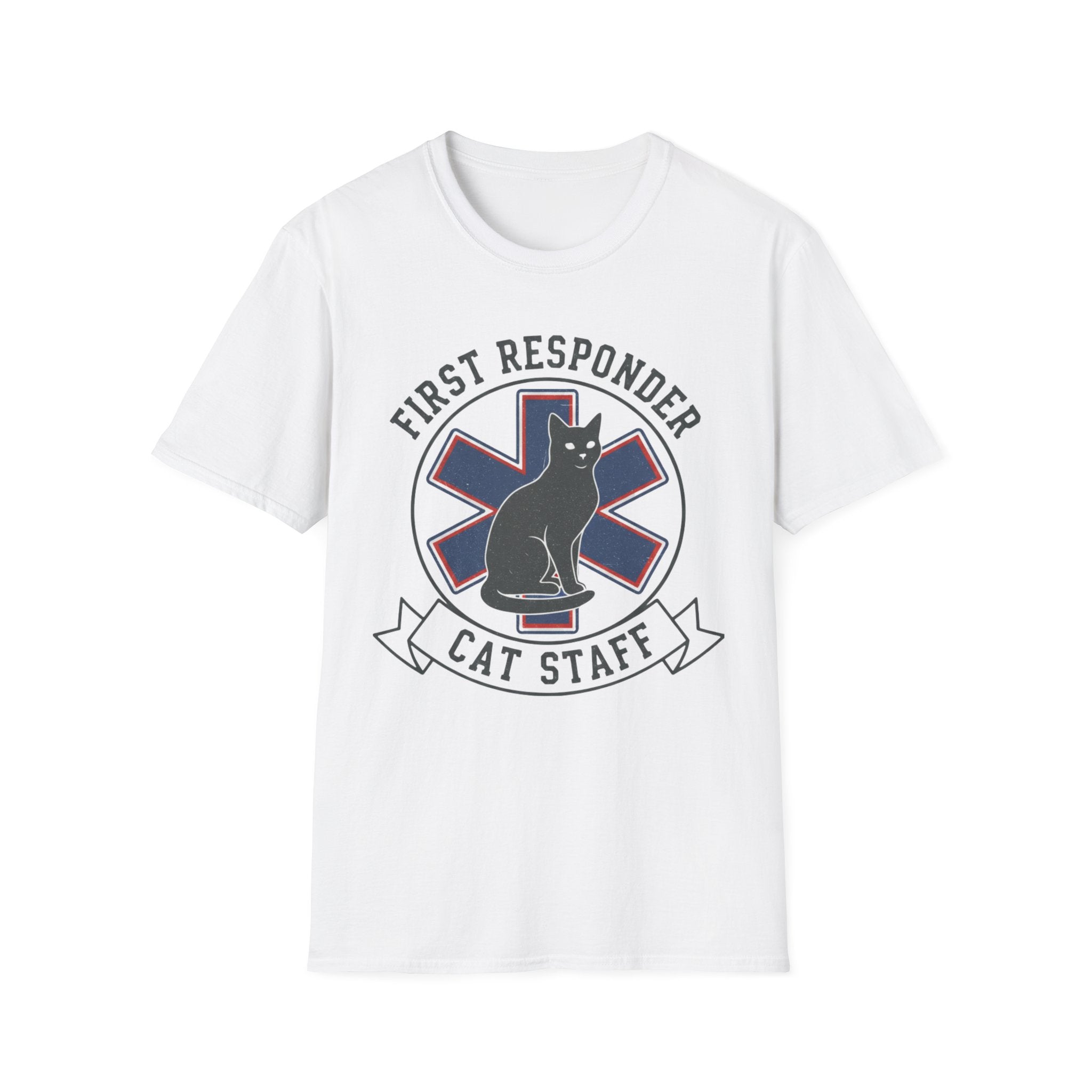 EMS "First Responder Cat Staff" T-Shirt