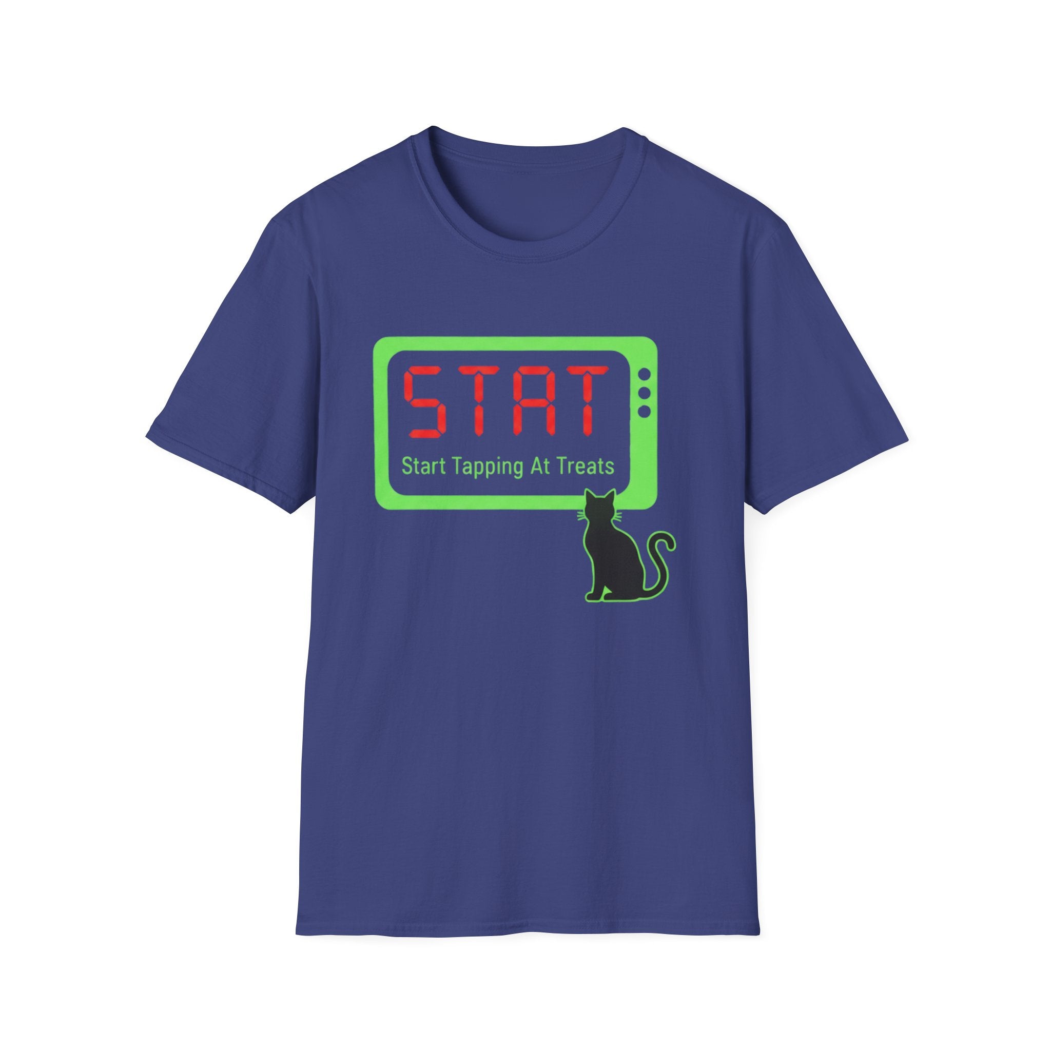 Cat "STAT: Start Tapping At Treats" T-Shirt