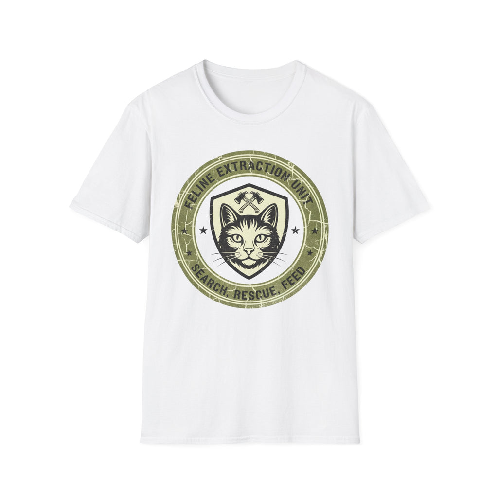 Feline Extraction Unit Search Rescue Feed T-Shirt
