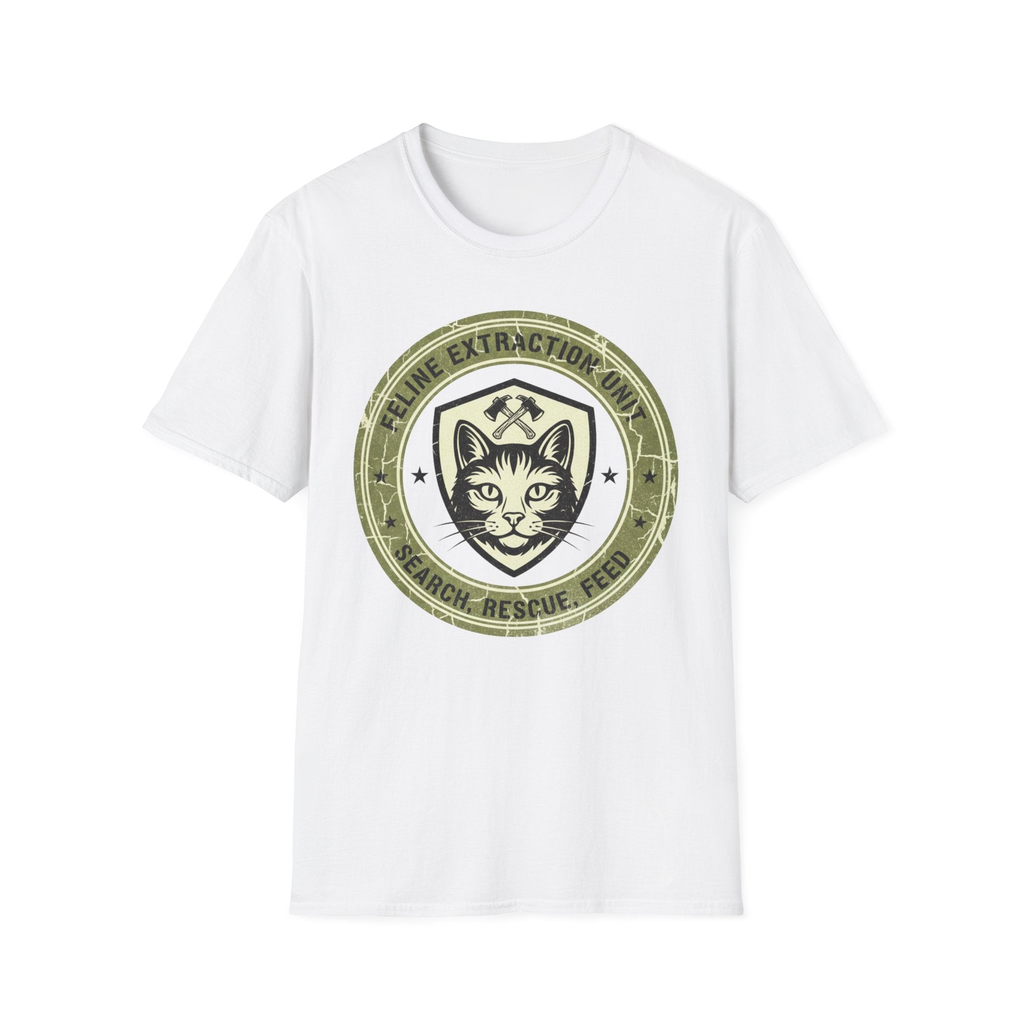 Feline Extraction Unit Search Rescue Feed T-Shirt