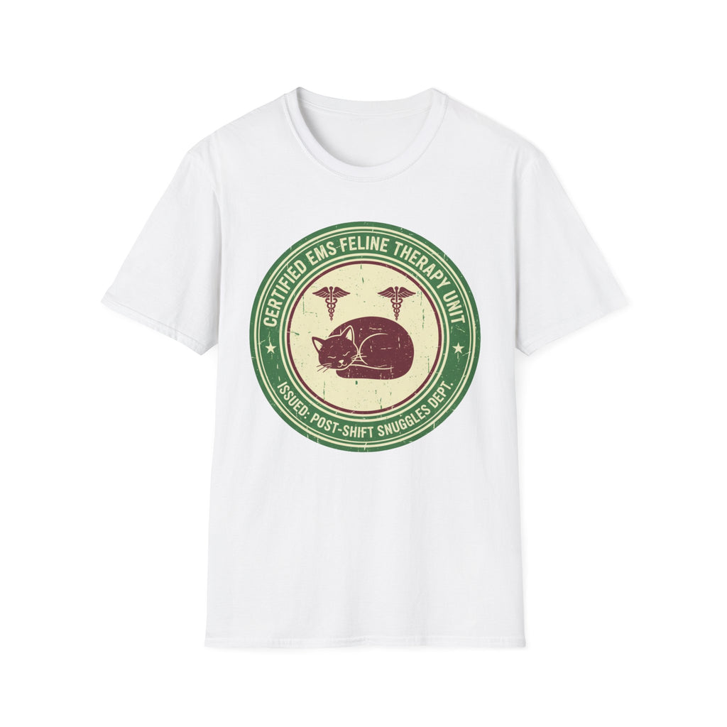 Certified EMS Feline Therapy Unit T-Shirt