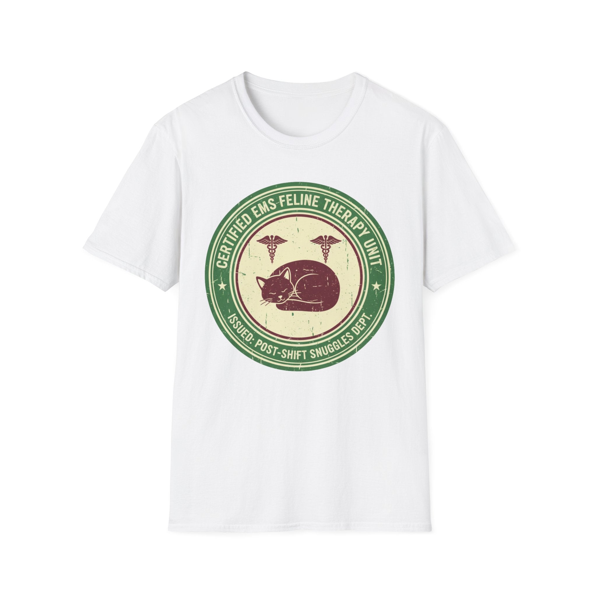 Certified EMS Feline Therapy Unit T-Shirt