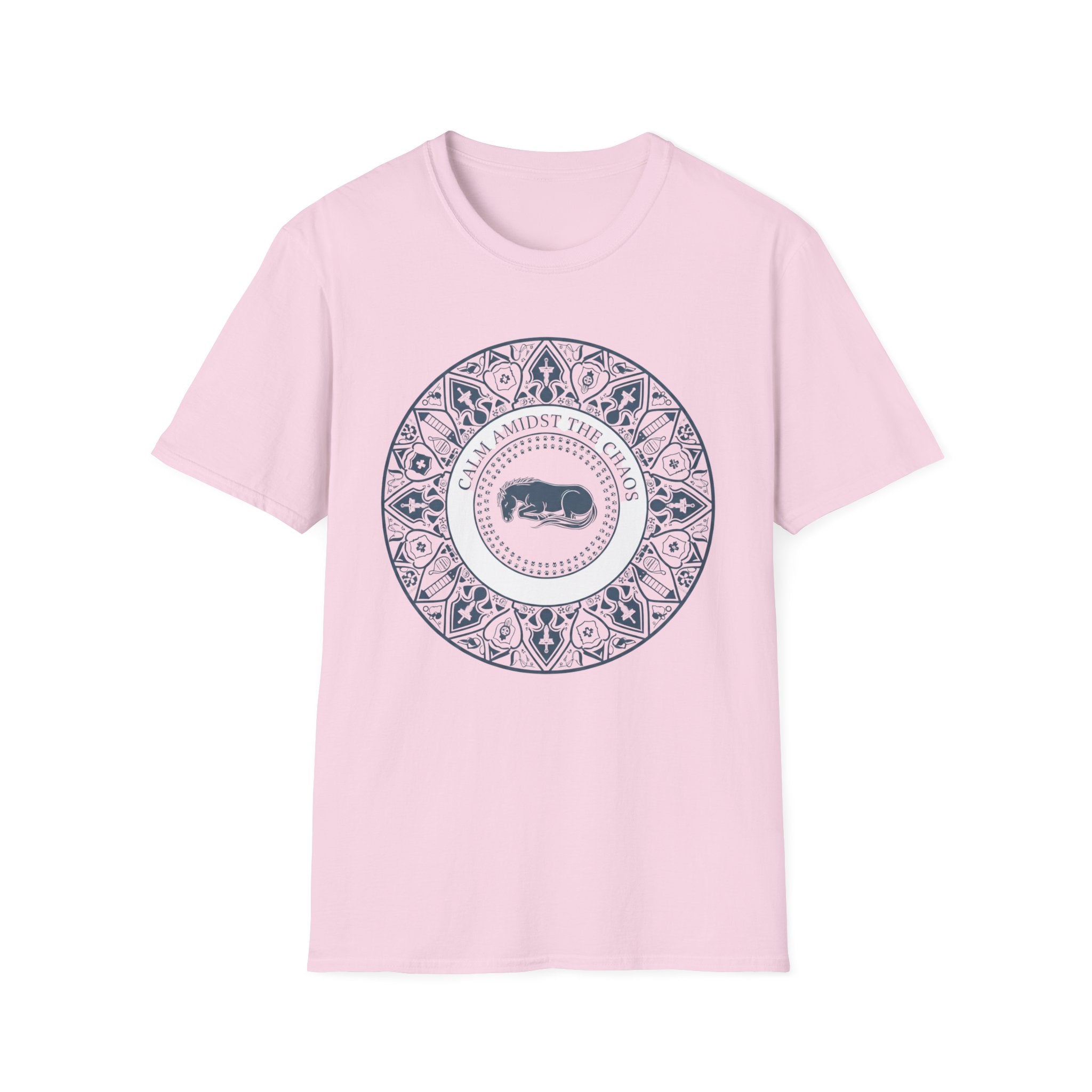 Calm Amidst the Chaos horse T-Shirt