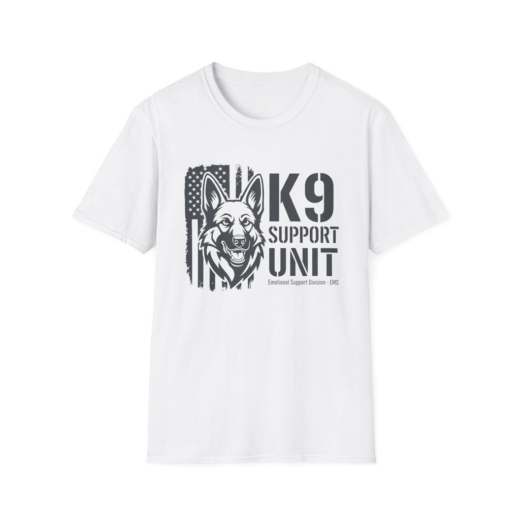 "K-9 support unit emotional support unit EMS division" T-Shirt