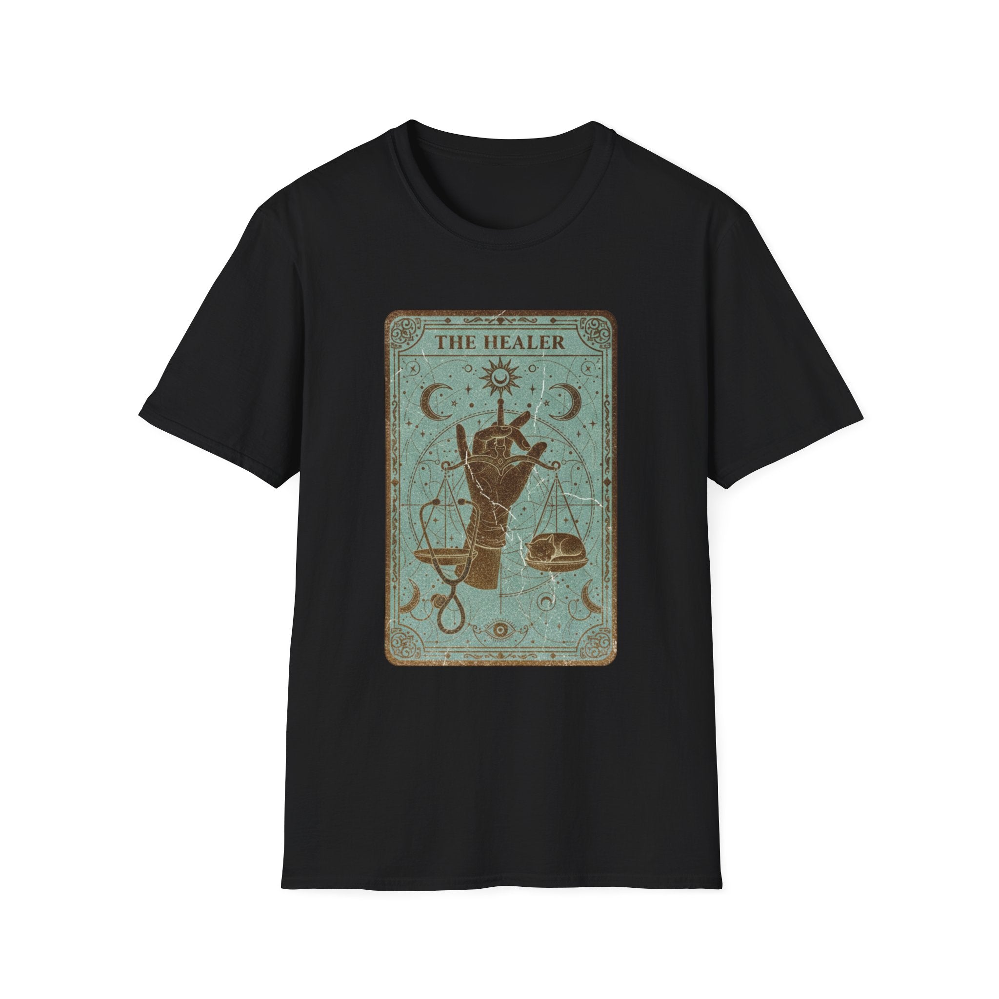 EMS cat tarot "Healer" T-Shirt