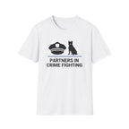 Police & Dog "Partners in Crime Fighting" T-Shirt