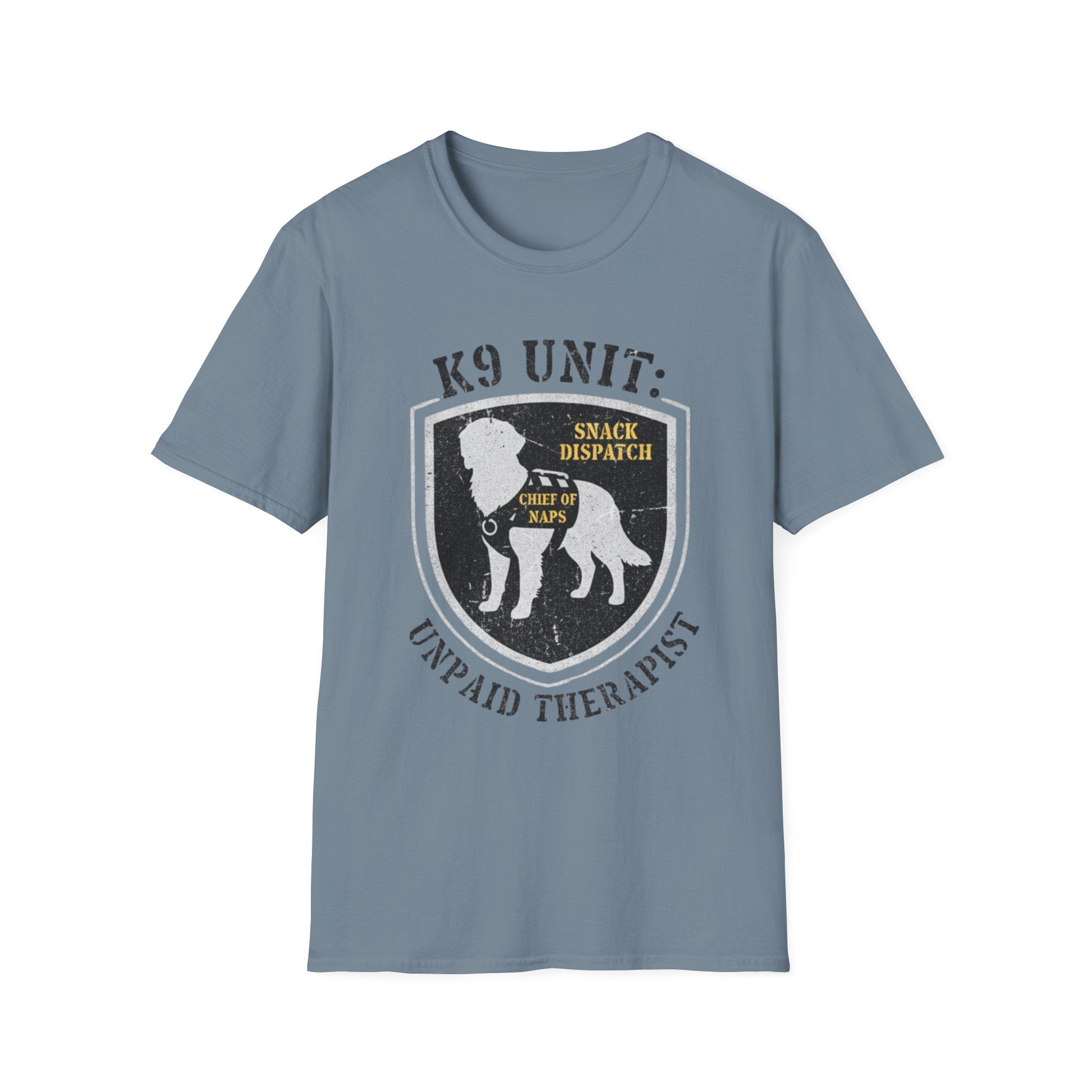 "K-9 Unit Unpaid Therapist" T-Shirt