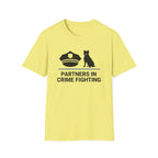 Police & Dog "Partners in Crime Fighting" T-Shirt
