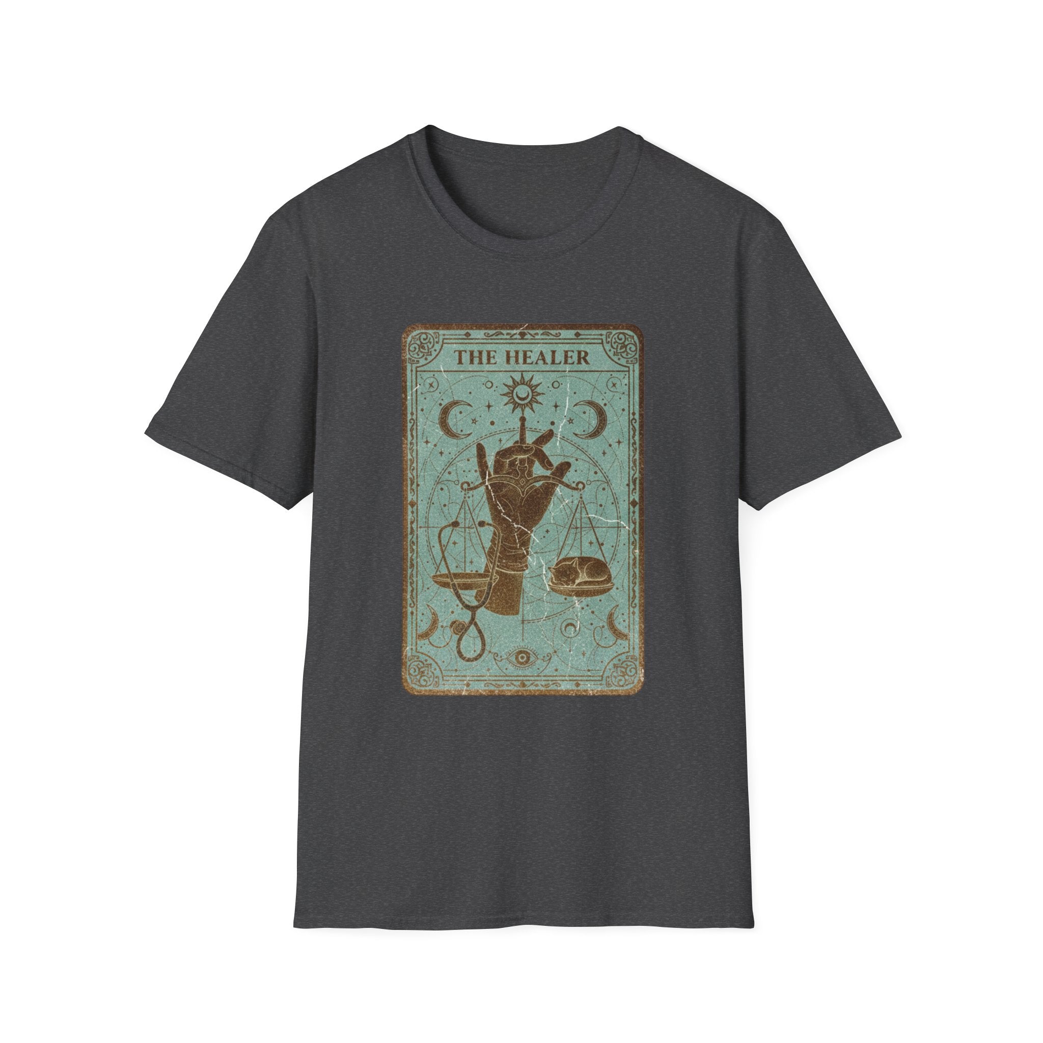 EMS cat tarot "Healer" T-Shirt