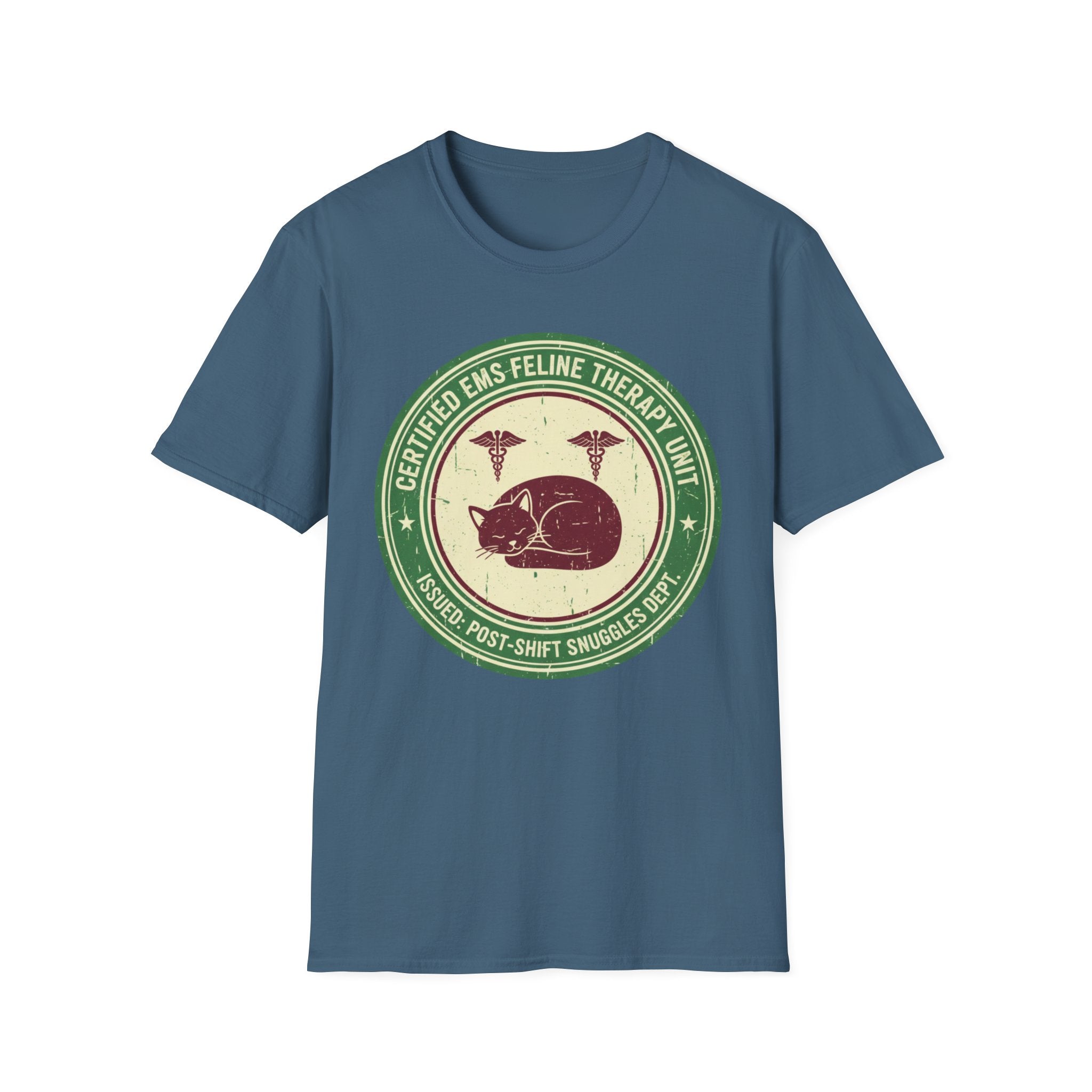 Certified EMS Feline Therapy Unit T-Shirt