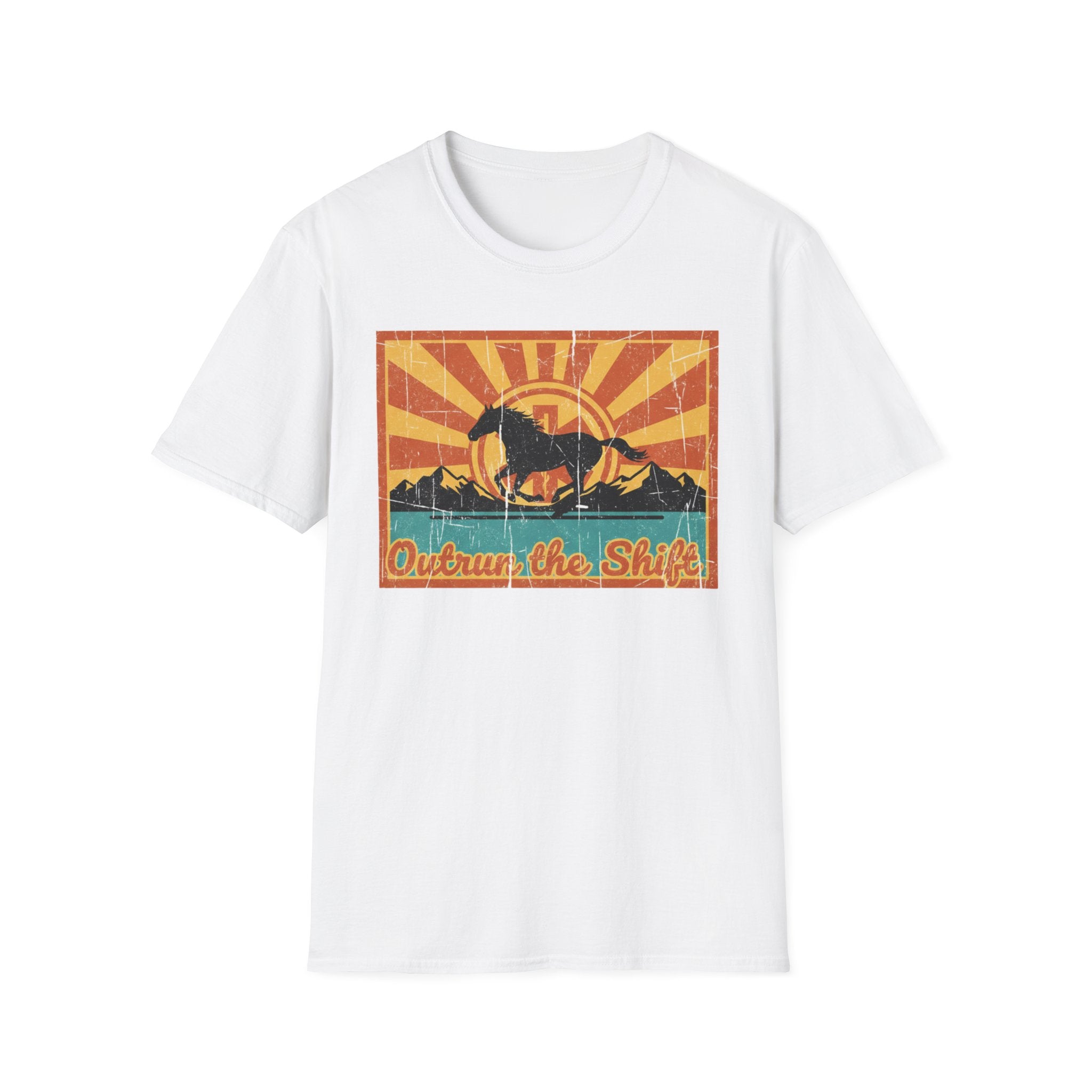 EMS Horse "Out Run the Shift" T-Shirt