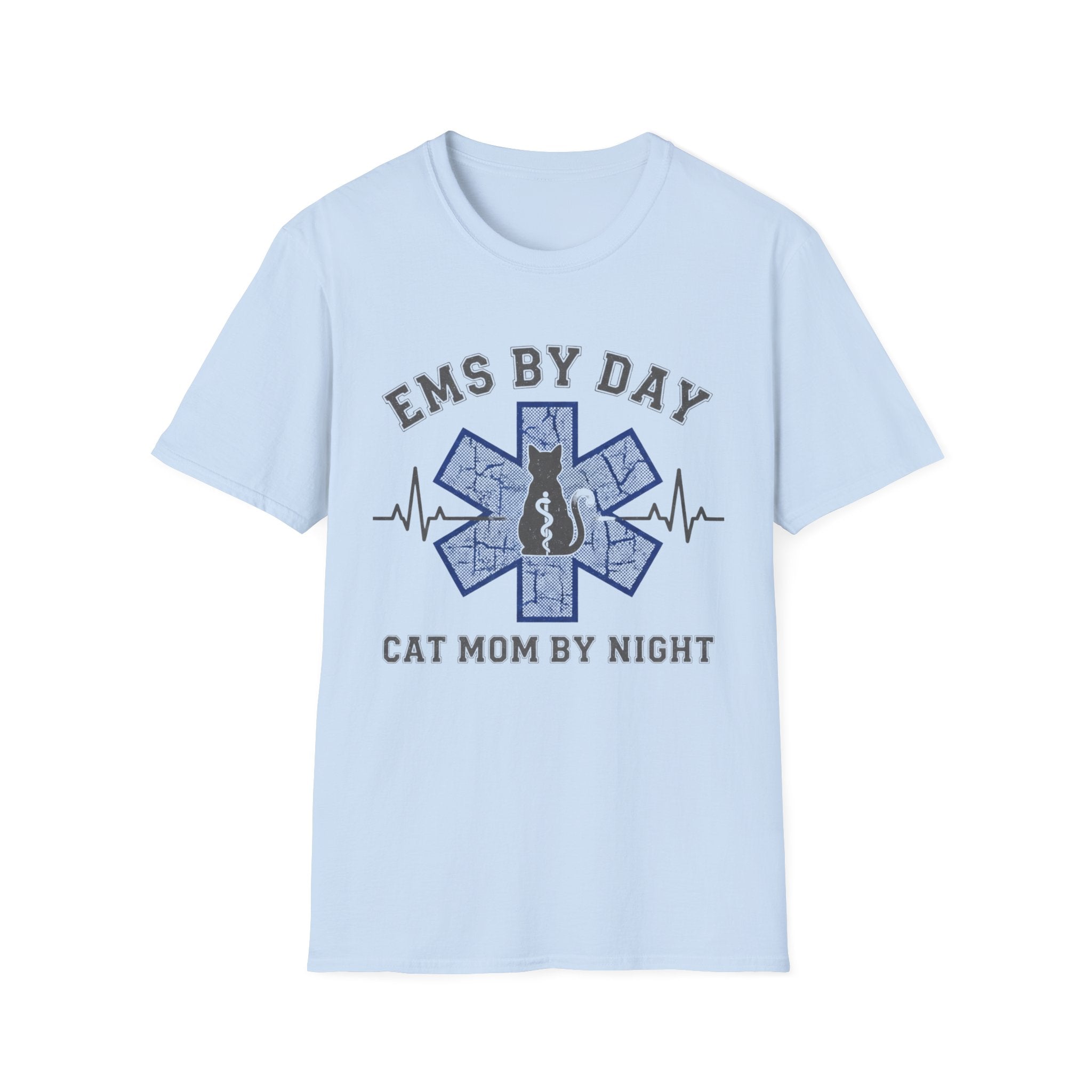 EMS by Day Cat Mom by Night T-Shirt