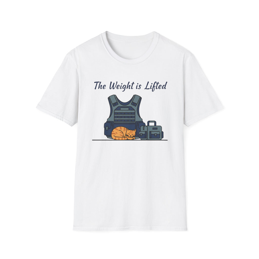 Police and Cat "The Weight is Lifted" T-Shirt