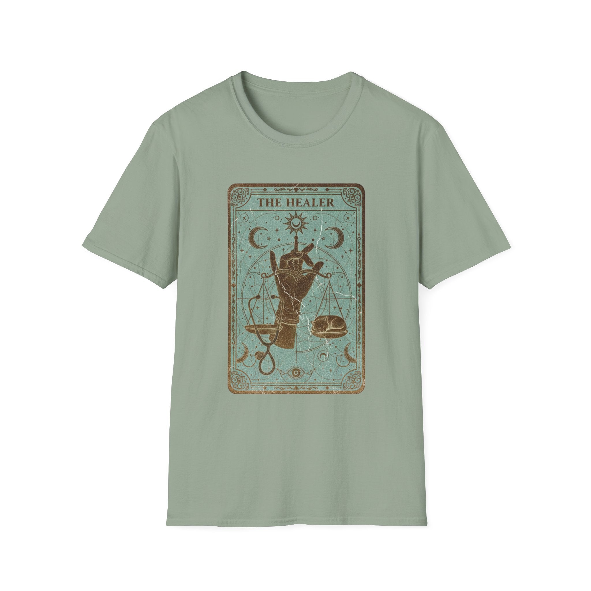 EMS cat tarot "Healer" T-Shirt