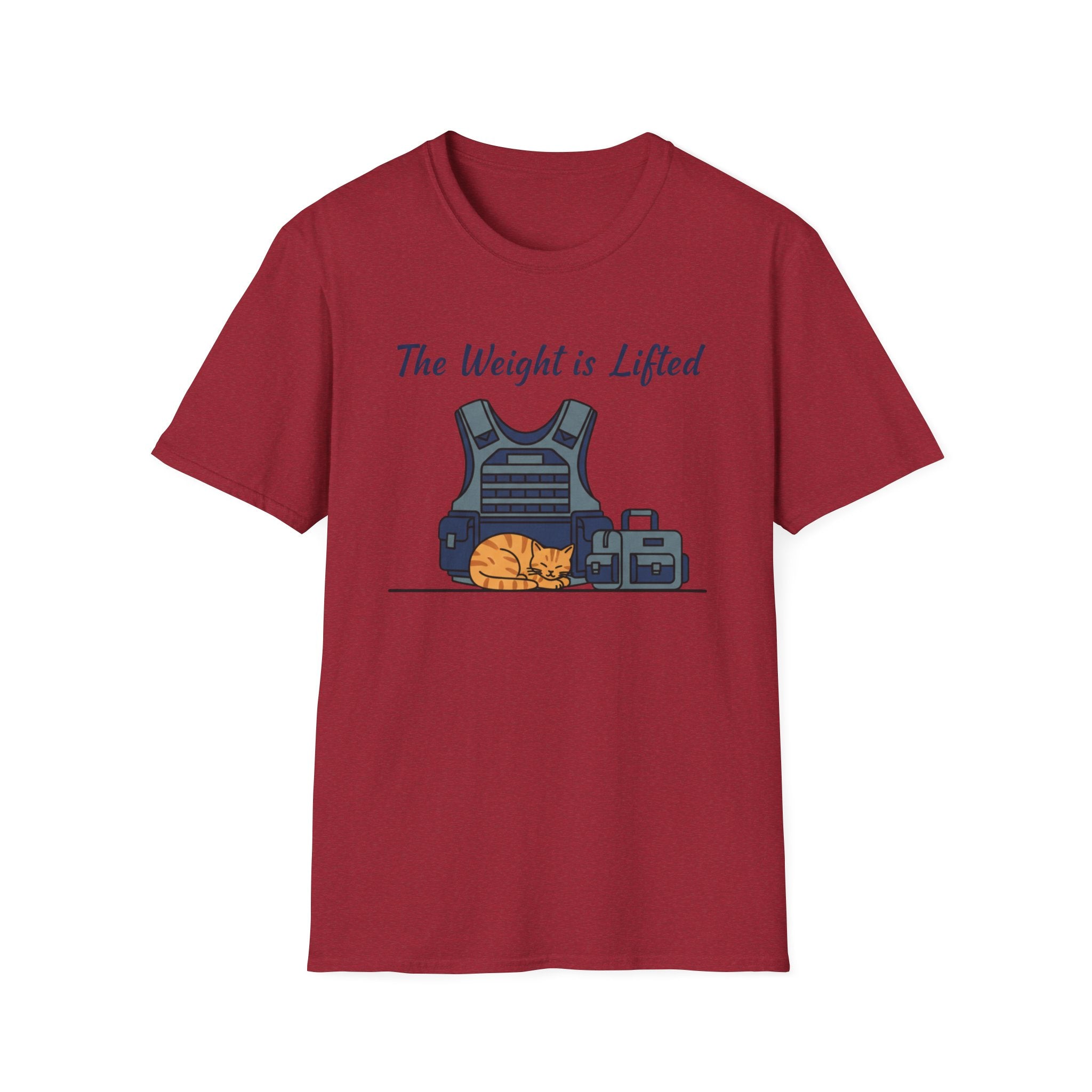 Police and Cat "The Weight is Lifted" T-Shirt