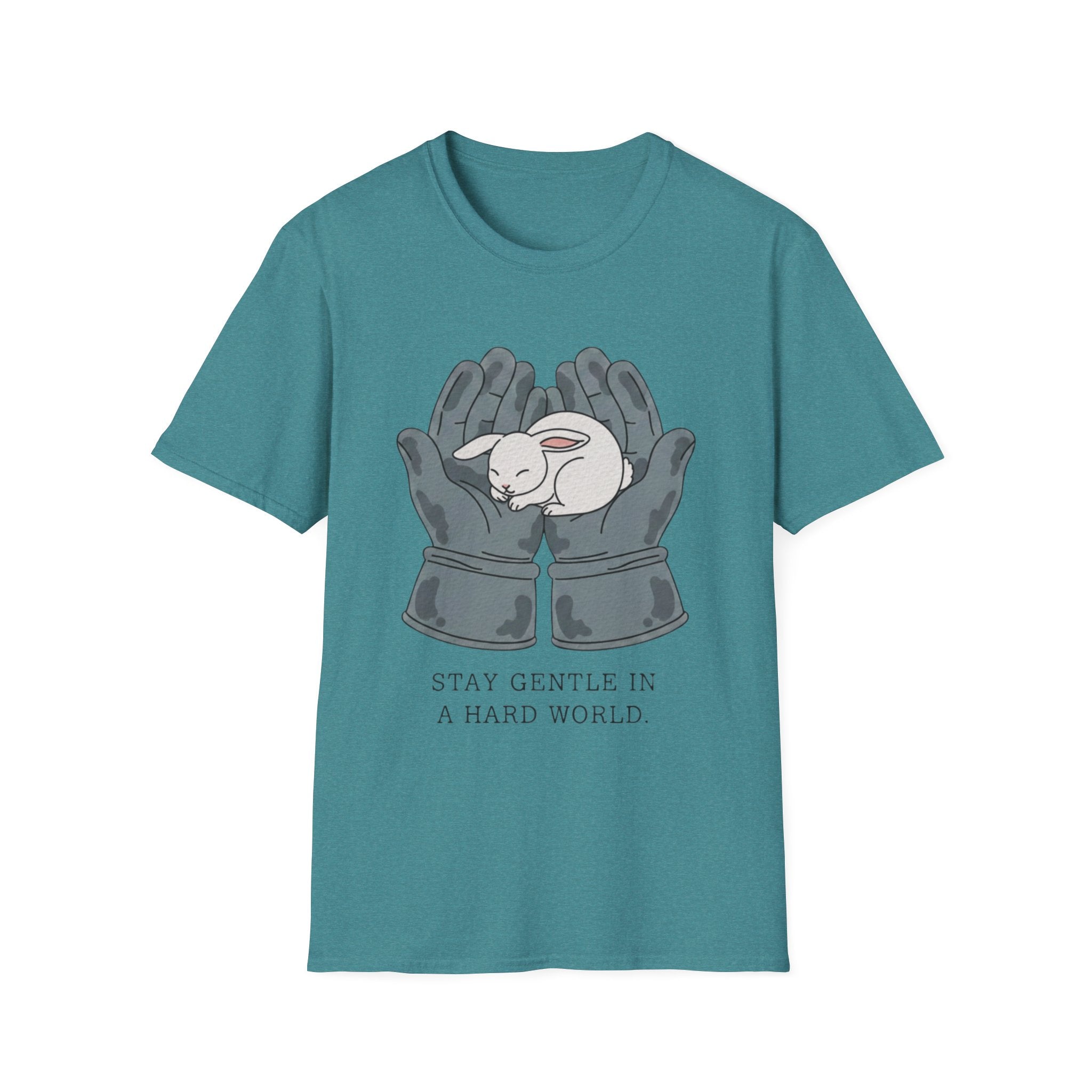Fire and Rabbit "Stay Gentle in A Hard World" T-Shirt