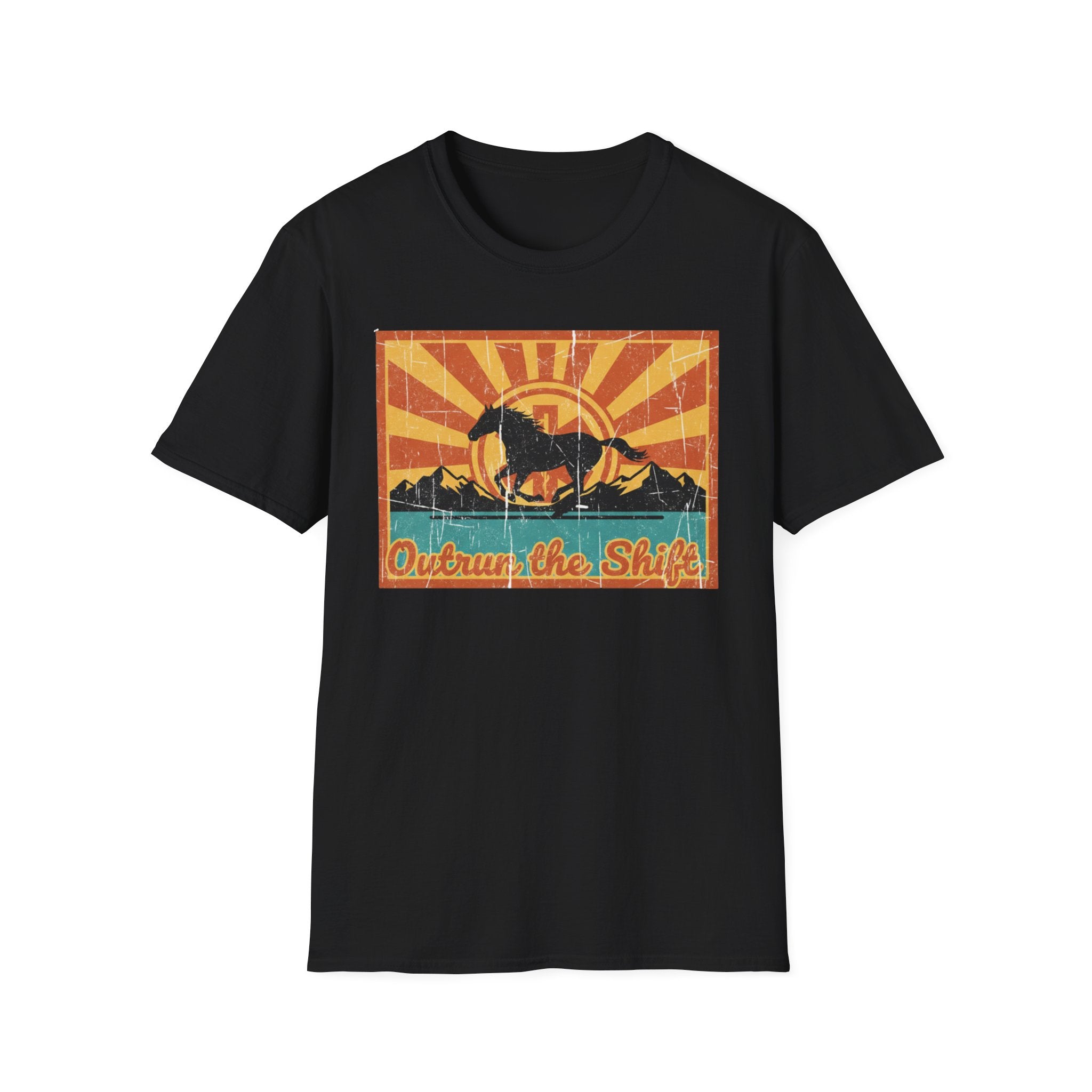 EMS Horse "Out Run the Shift" T-Shirt
