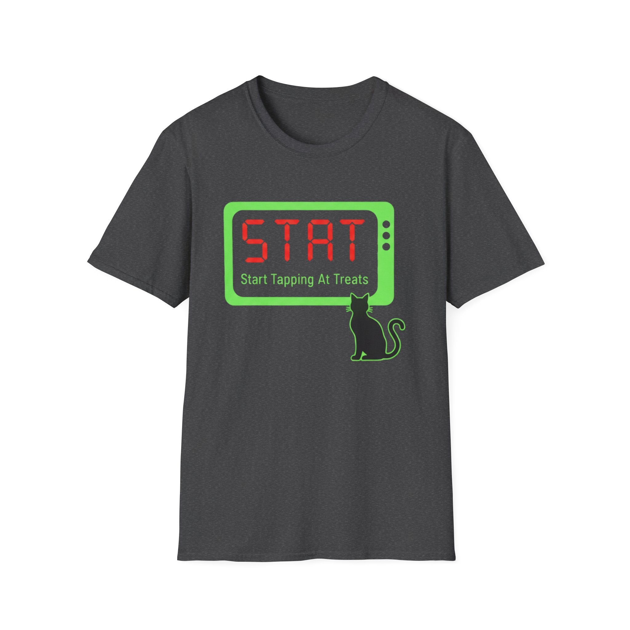 Cat "STAT: Start Tapping At Treats" T-Shirt