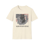 Fire "Valor in every visage" T-Shirt