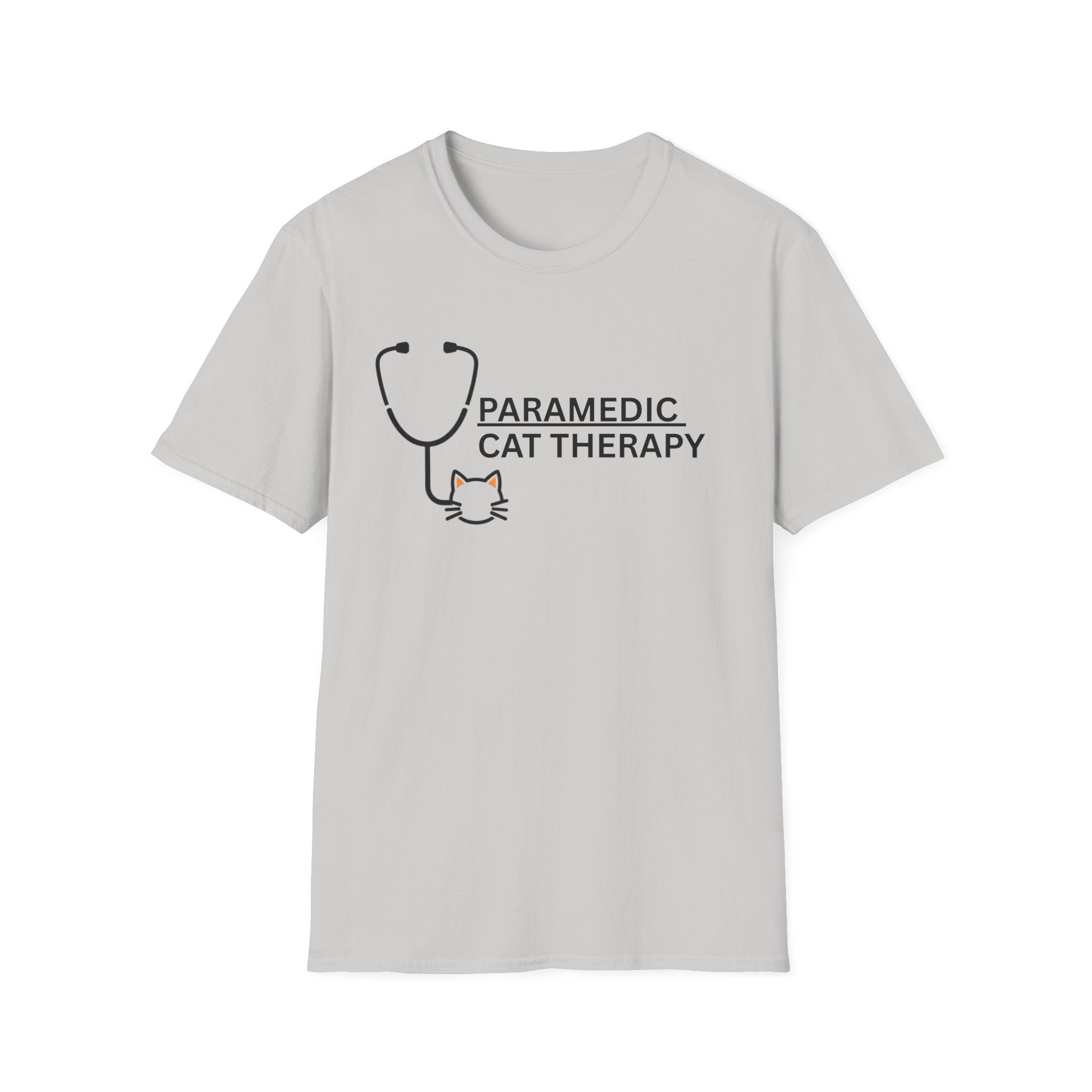 "Paramedic Cat Therapy" T-Shirt