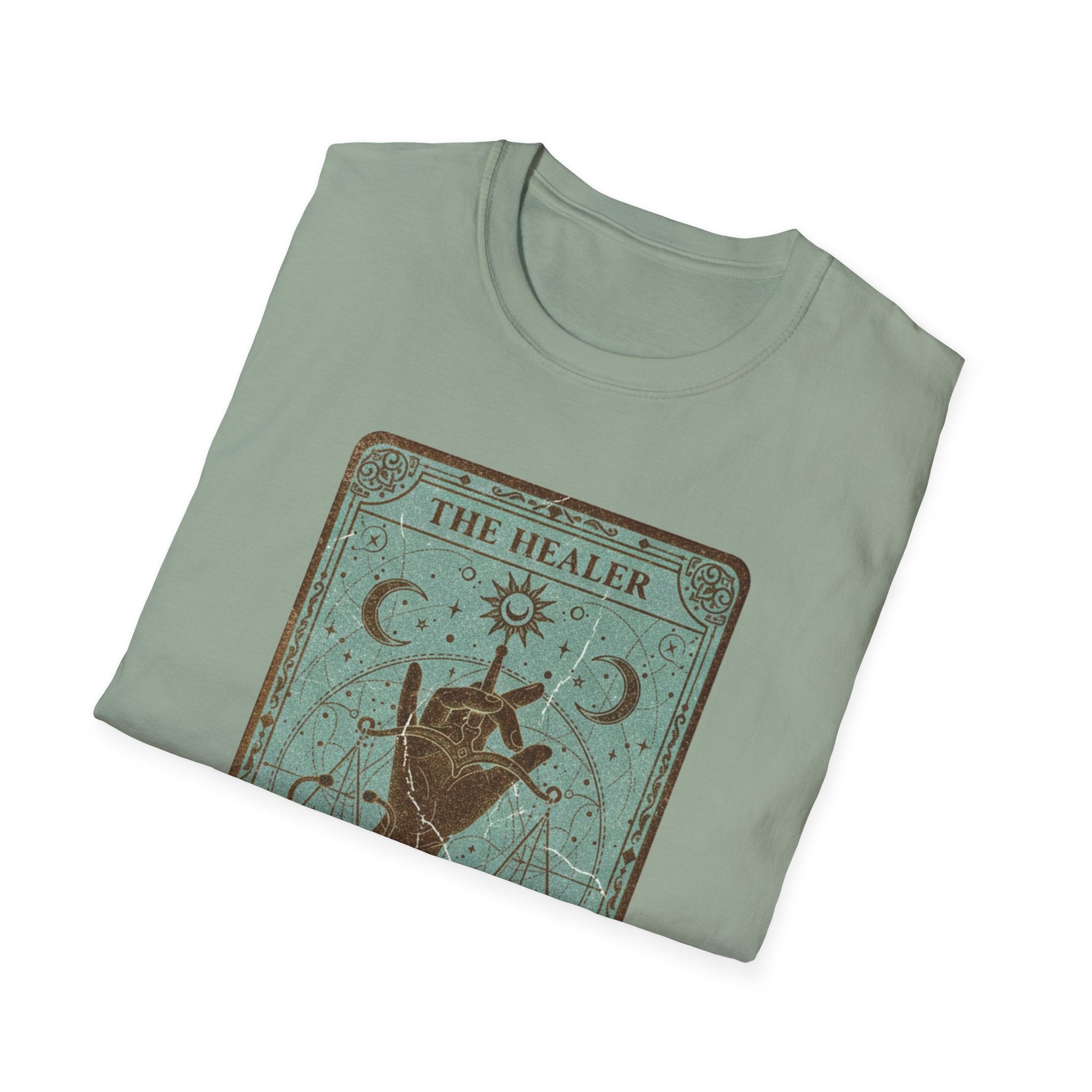 EMS cat tarot "Healer" T-Shirt