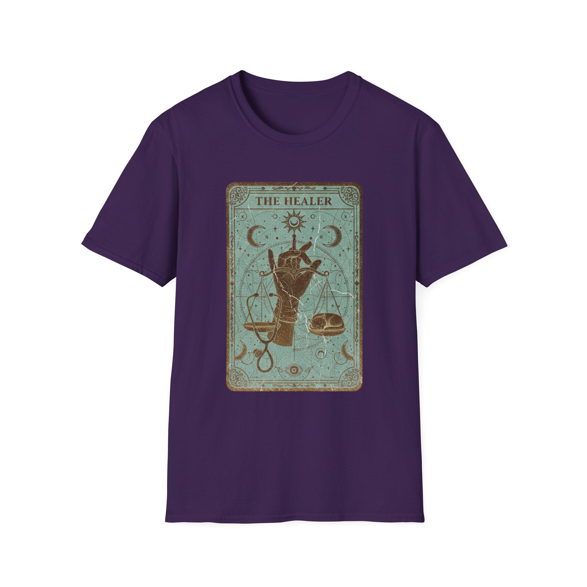 EMS cat tarot "Healer" T-Shirt
