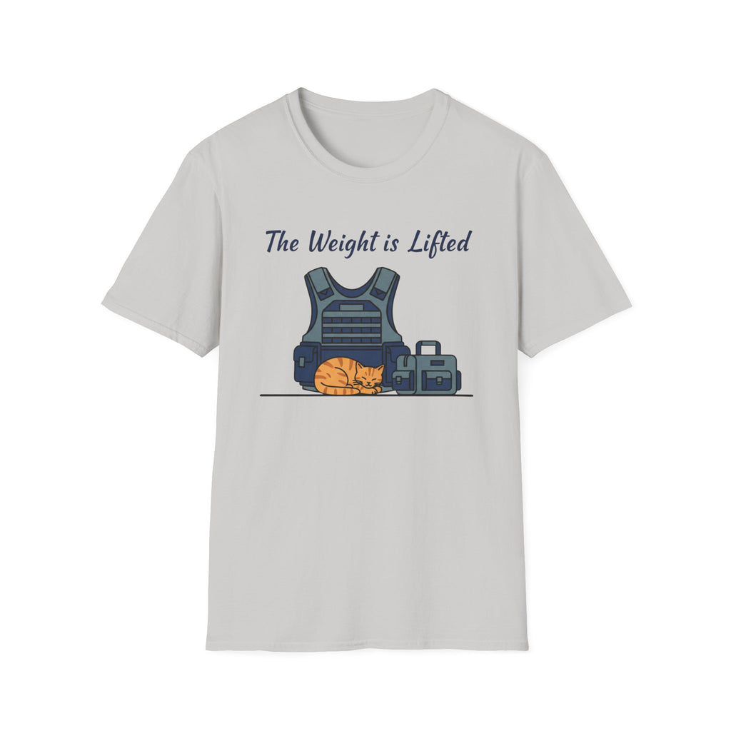 Police and Cat "The Weight is Lifted" T-Shirt