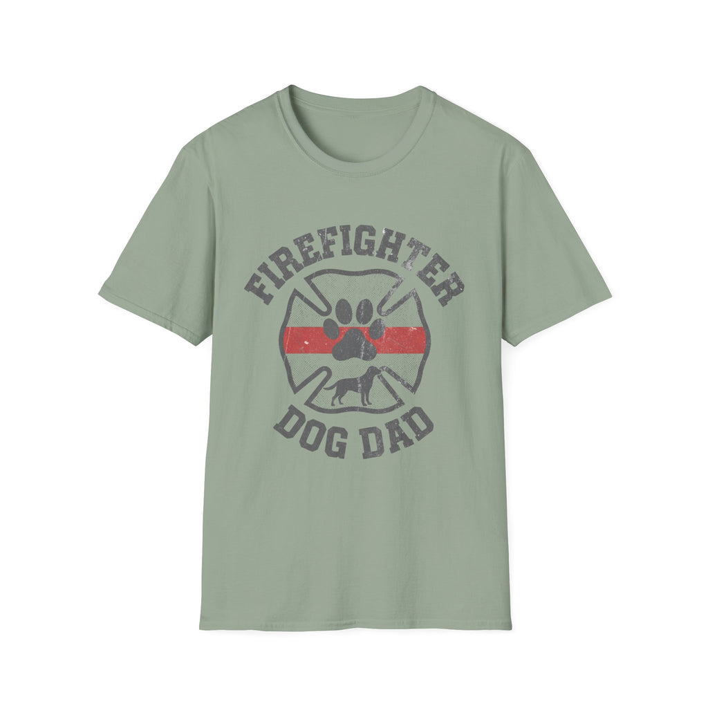 "Firefighter Dog Dad" T-Shirt