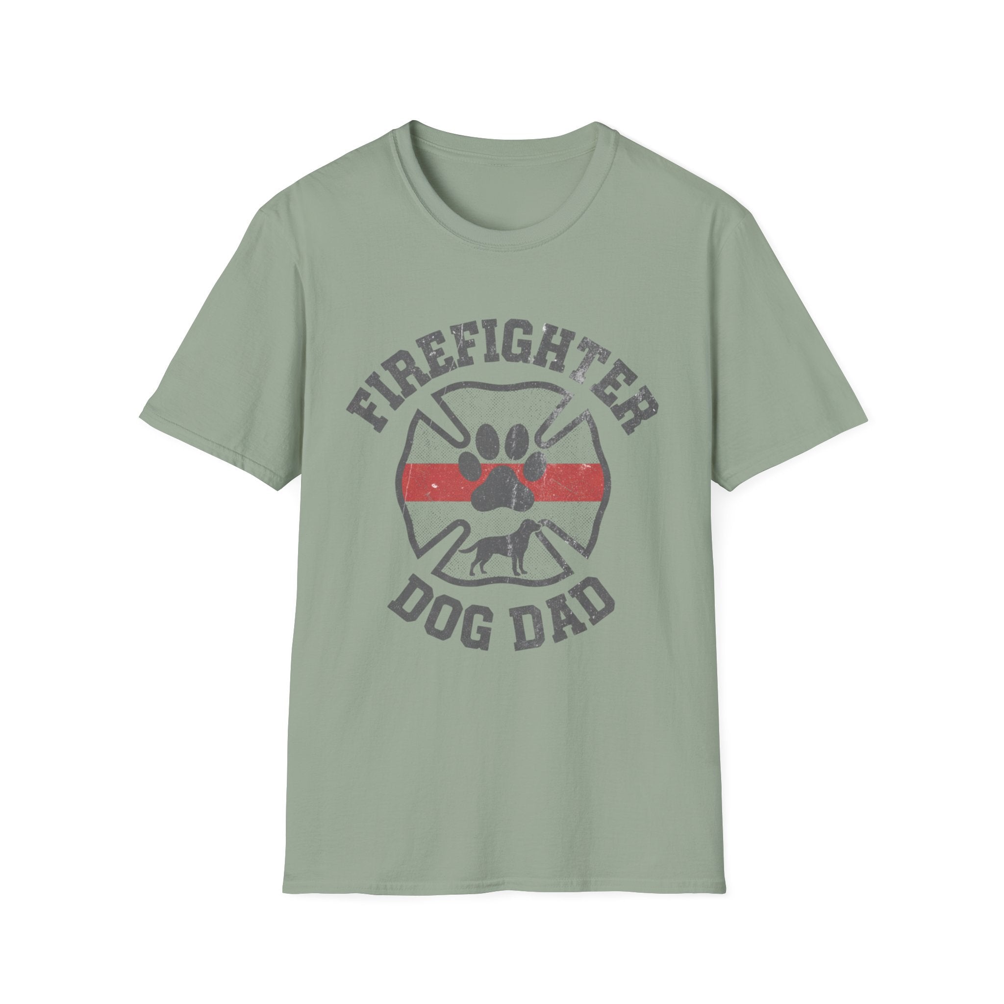 "Firefighter Dog Dad" T-Shirt