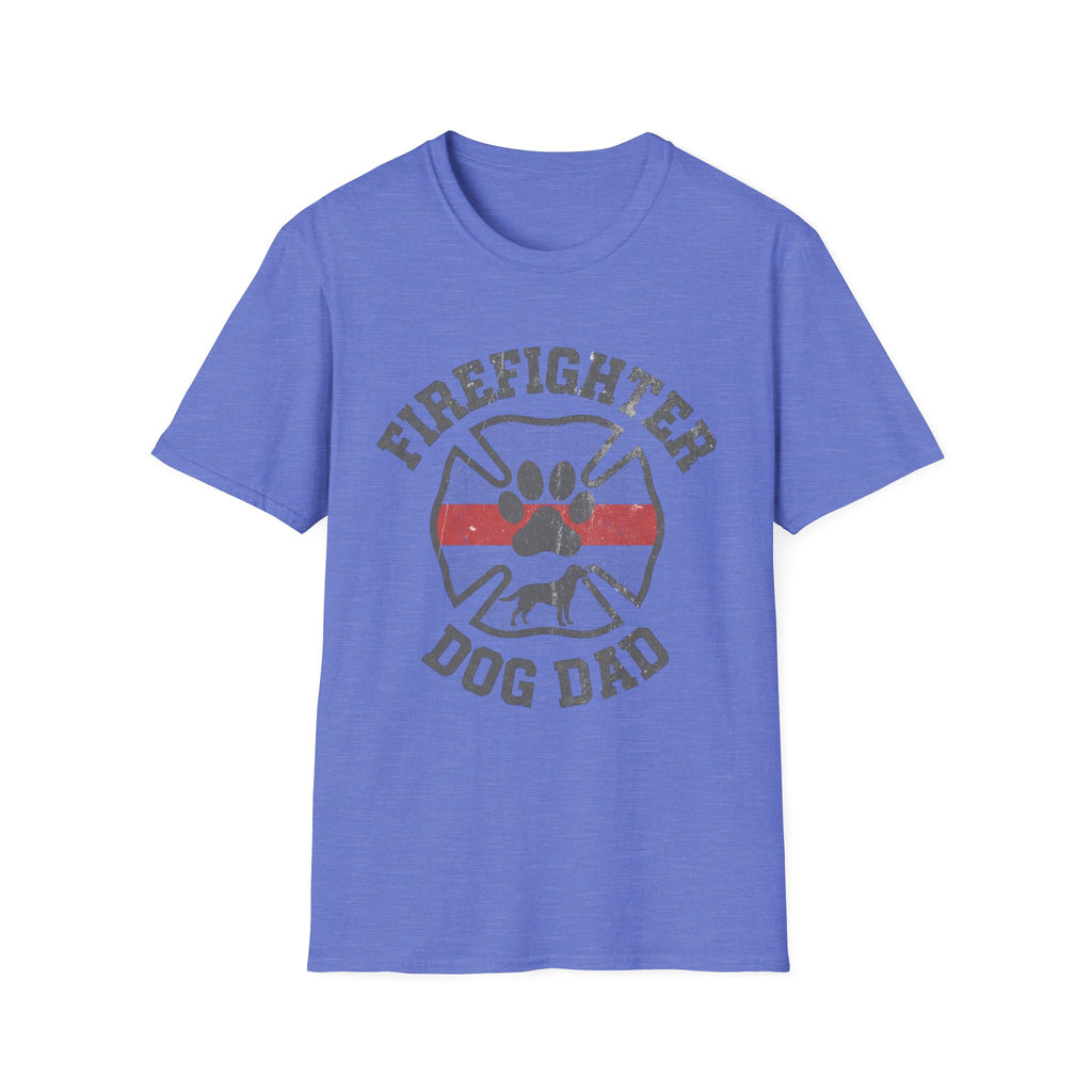 "Firefighter Dog Dad" T-Shirt